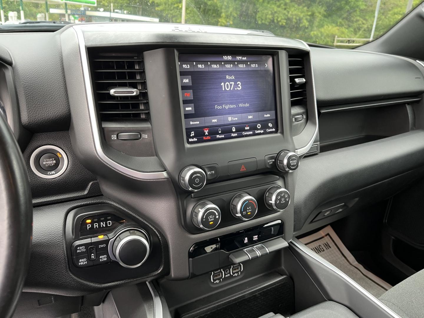 2021 Gray /Black RAM 1500 Big Horn Quad Cab 4WD (1C6SRFBT1MN) with an 5.7L V8 OHV 16V engine, Automatc transmission, located at 11115 Chardon Rd. , Chardon, OH, 44024, (440) 214-9705, 41.580246, -81.241943 - 2021 Ram 1500 Big Horn Quad Cab 4WD – HEMI Strength with Real Towing Capability This is a truck built to earn its keep. The 2021 Ram 1500 Big Horn Quad Cab 4WD pairs the proven 5.7L HEMI V8 with an 8-speed automatic, 3.21 gearing, and on-demand 4WD to deliver a strong 8,310 lb towing capacity. It- Photo#22