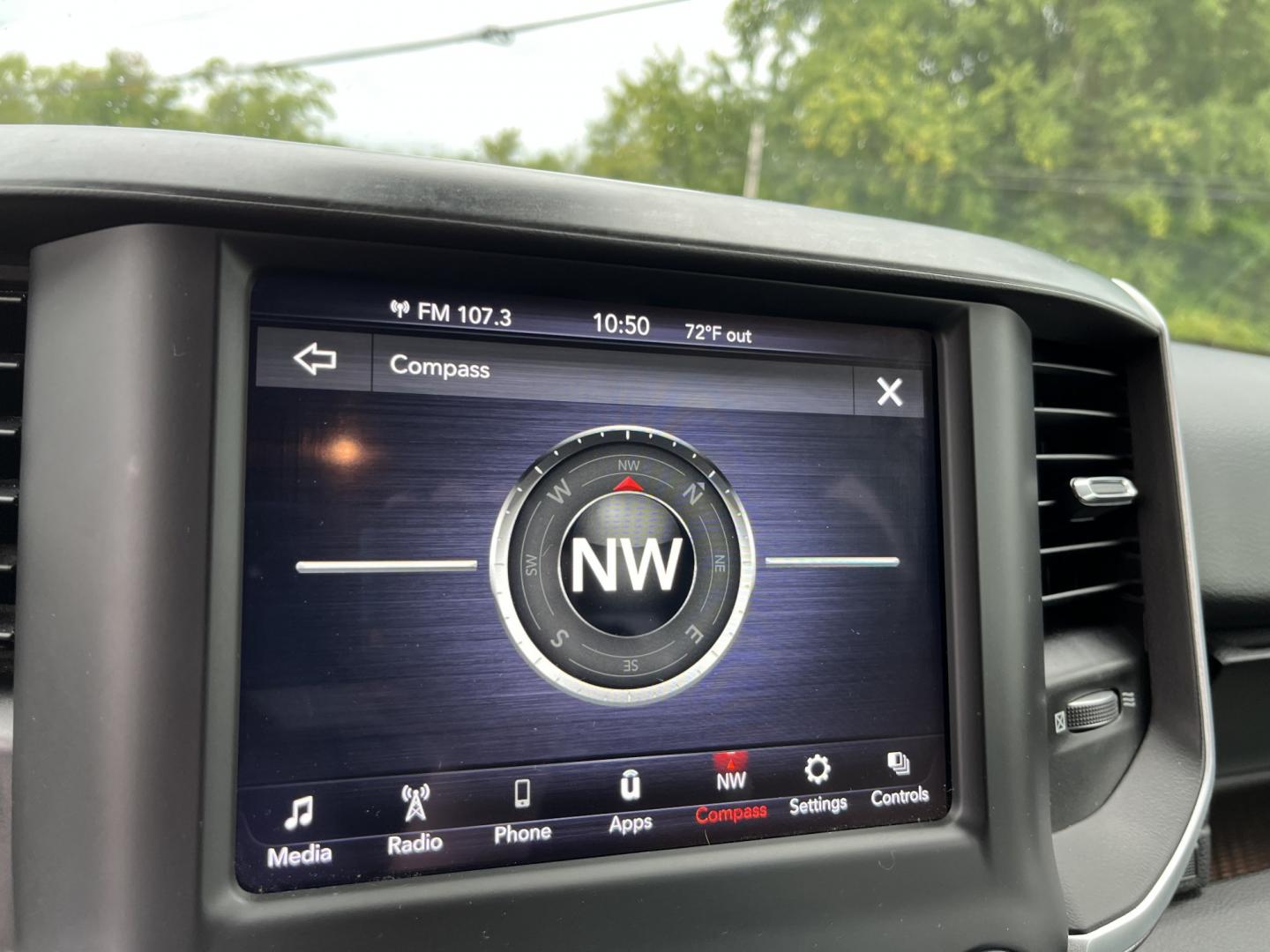 2021 Gray /Black RAM 1500 Big Horn Quad Cab 4WD (1C6SRFBT1MN) with an 5.7L V8 OHV 16V engine, Automatc transmission, located at 11115 Chardon Rd. , Chardon, OH, 44024, (440) 214-9705, 41.580246, -81.241943 - 2021 Ram 1500 Big Horn Quad Cab 4WD – HEMI Strength with Real Towing Capability This is a truck built to earn its keep. The 2021 Ram 1500 Big Horn Quad Cab 4WD pairs the proven 5.7L HEMI V8 with an 8-speed automatic, 3.21 gearing, and on-demand 4WD to deliver a strong 8,310 lb towing capacity. It- Photo#23