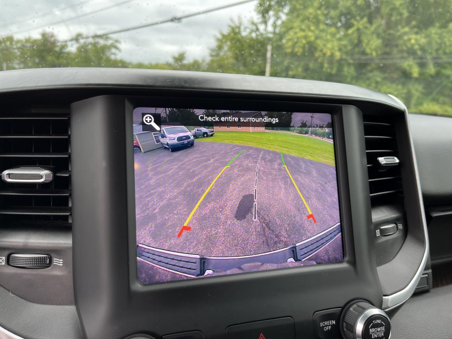 2021 Gray /Black RAM 1500 Big Horn Quad Cab 4WD (1C6SRFBT1MN) with an 5.7L V8 OHV 16V engine, Automatc transmission, located at 11115 Chardon Rd. , Chardon, OH, 44024, (440) 214-9705, 41.580246, -81.241943 - 2021 Ram 1500 Big Horn Quad Cab 4WD – HEMI Strength with Real Towing Capability This is a truck built to earn its keep. The 2021 Ram 1500 Big Horn Quad Cab 4WD pairs the proven 5.7L HEMI V8 with an 8-speed automatic, 3.21 gearing, and on-demand 4WD to deliver a strong 8,310 lb towing capacity. It- Photo#24