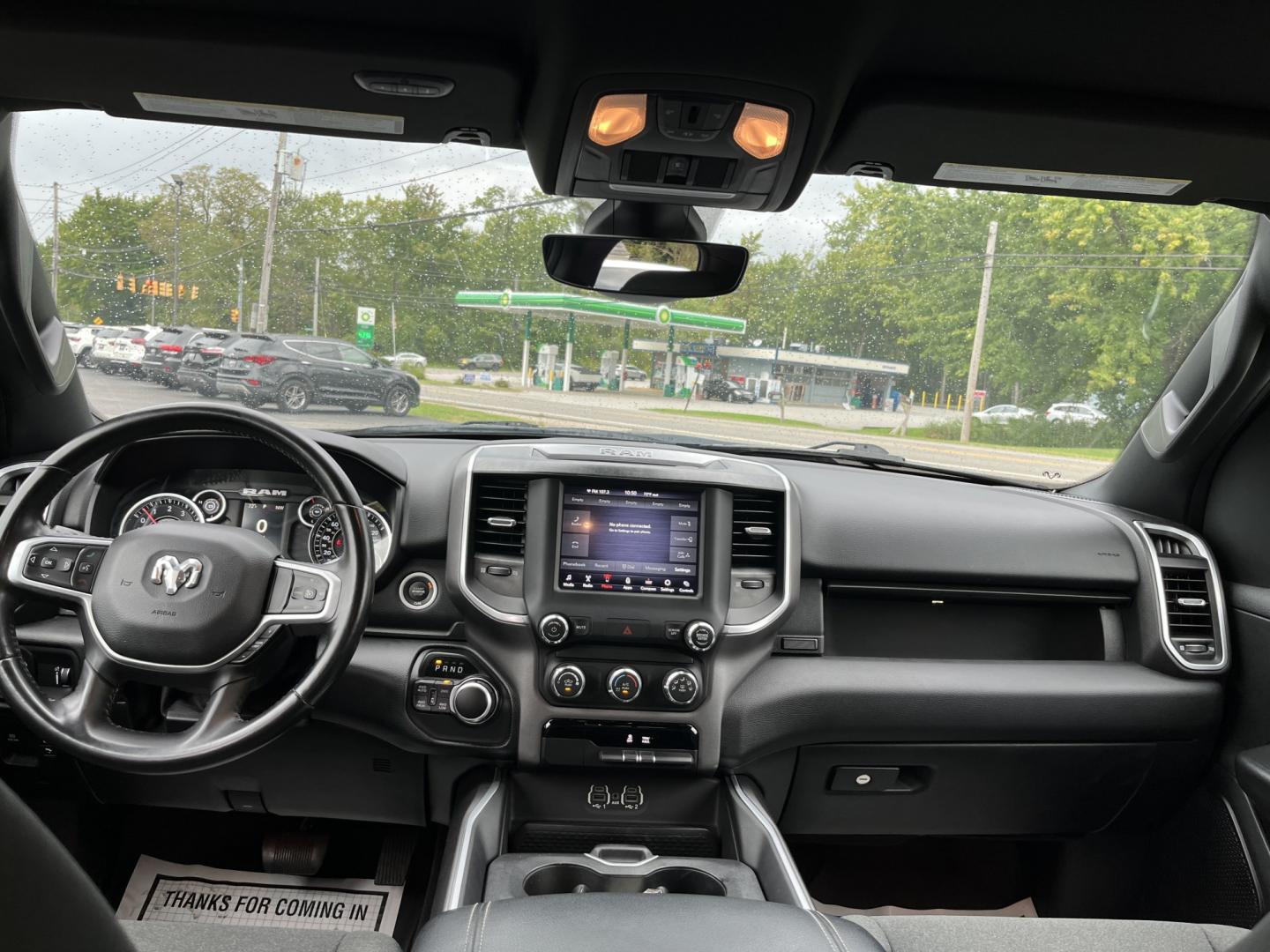 2021 Gray /Black RAM 1500 Big Horn Quad Cab 4WD (1C6SRFBT1MN) with an 5.7L V8 OHV 16V engine, Automatc transmission, located at 11115 Chardon Rd. , Chardon, OH, 44024, (440) 214-9705, 41.580246, -81.241943 - 2021 Ram 1500 Big Horn Quad Cab 4WD – HEMI Strength with Real Towing Capability This is a truck built to earn its keep. The 2021 Ram 1500 Big Horn Quad Cab 4WD pairs the proven 5.7L HEMI V8 with an 8-speed automatic, 3.21 gearing, and on-demand 4WD to deliver a strong 8,310 lb towing capacity. It- Photo#30