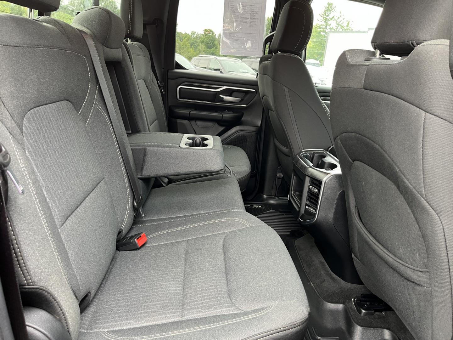 2021 Gray /Black RAM 1500 Big Horn Quad Cab 4WD (1C6SRFBT1MN) with an 5.7L V8 OHV 16V engine, Automatc transmission, located at 11115 Chardon Rd. , Chardon, OH, 44024, (440) 214-9705, 41.580246, -81.241943 - 2021 Ram 1500 Big Horn Quad Cab 4WD – HEMI Strength with Real Towing Capability This is a truck built to earn its keep. The 2021 Ram 1500 Big Horn Quad Cab 4WD pairs the proven 5.7L HEMI V8 with an 8-speed automatic, 3.21 gearing, and on-demand 4WD to deliver a strong 8,310 lb towing capacity. It- Photo#32