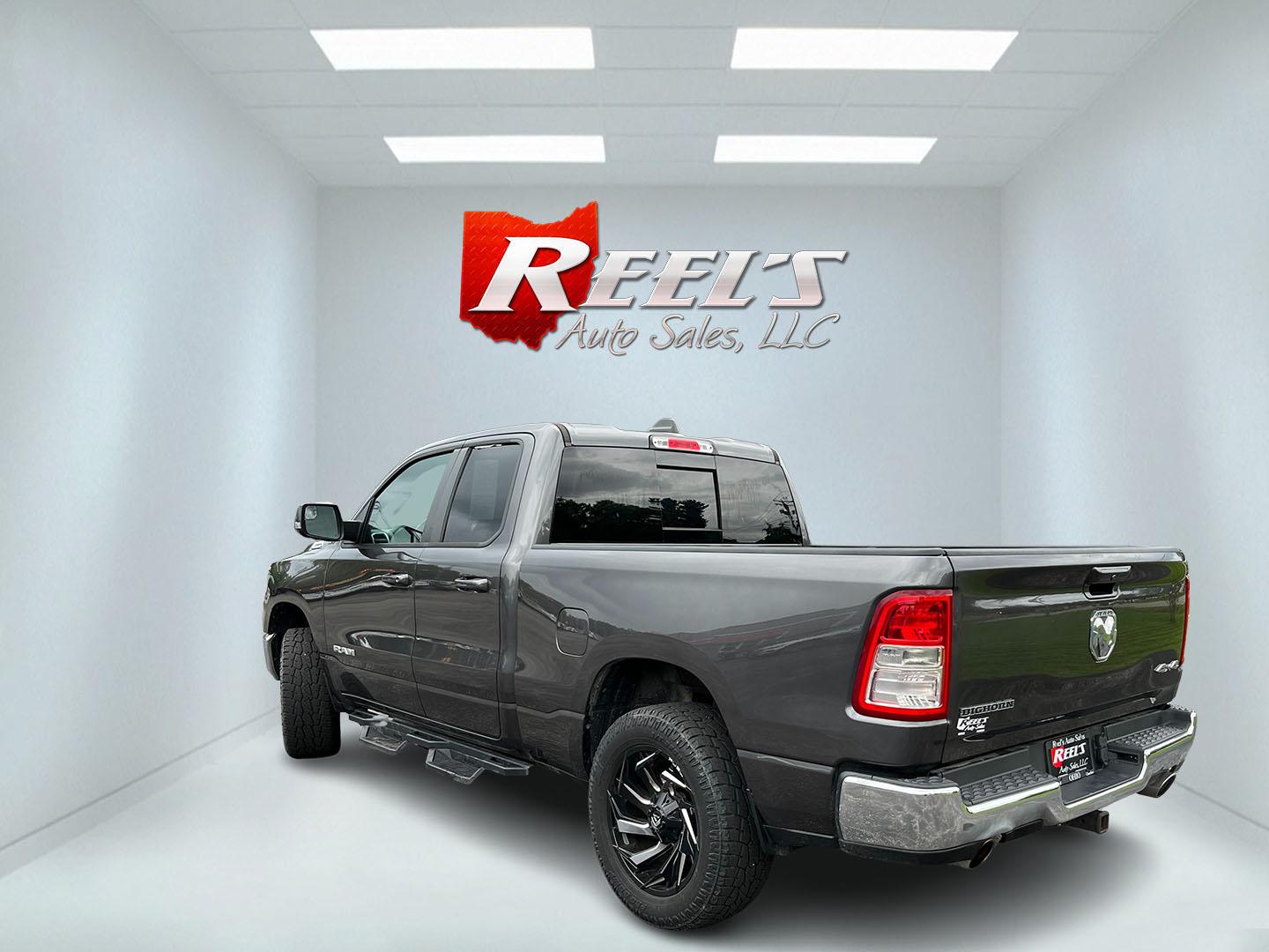 2021 Gray /Black RAM 1500 Big Horn Quad Cab 4WD (1C6SRFBT1MN) with an 5.7L V8 OHV 16V engine, Automatc transmission, located at 11115 Chardon Rd. , Chardon, OH, 44024, (440) 214-9705, 41.580246, -81.241943 - 2021 Ram 1500 Big Horn Quad Cab 4WD – HEMI Strength with Real Towing Capability This is a truck built to earn its keep. The 2021 Ram 1500 Big Horn Quad Cab 4WD pairs the proven 5.7L HEMI V8 with an 8-speed automatic, 3.21 gearing, and on-demand 4WD to deliver a strong 8,310 lb towing capacity. It- Photo#9
