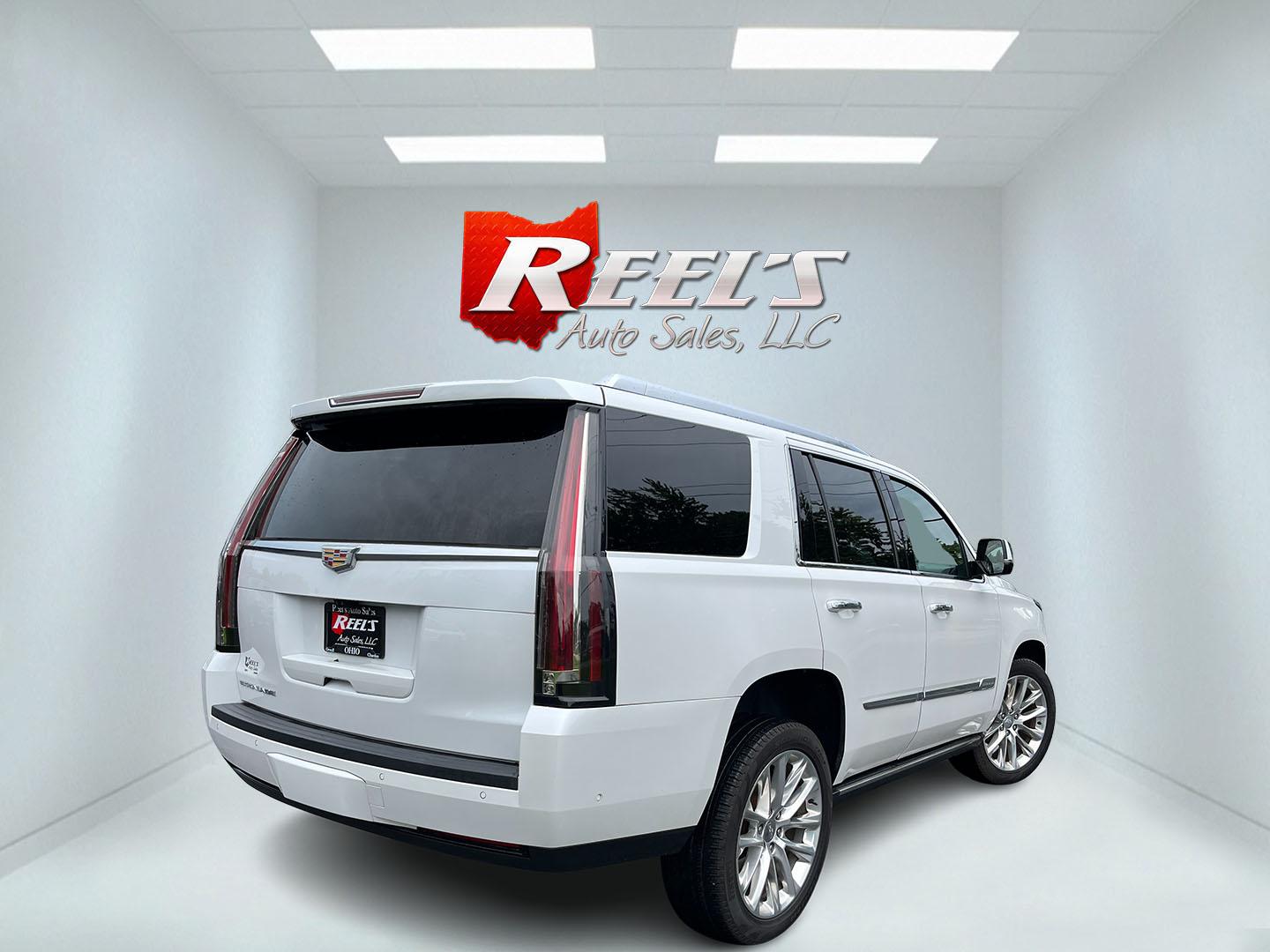 2020 White /White Cadillac Escalade Premium Luxury 4WD (1GYS4CKJ3LR) with an 6.2L V8 OHV 16V engine, Automatc transmission, located at 11115 Chardon Rd. , Chardon, OH, 44024, (440) 214-9705, 41.580246, -81.241943 - 2020 Cadillac Escalade Premium Luxury 4WD – Flagship Presence with Quiet Confidence Some SUVs are bought for space. This one is bought because it makes an impression the moment it arrives. The 2020 Cadillac Escalade Premium Luxury 4WD carries the kind of presence that still turns heads — long,- Photo#6