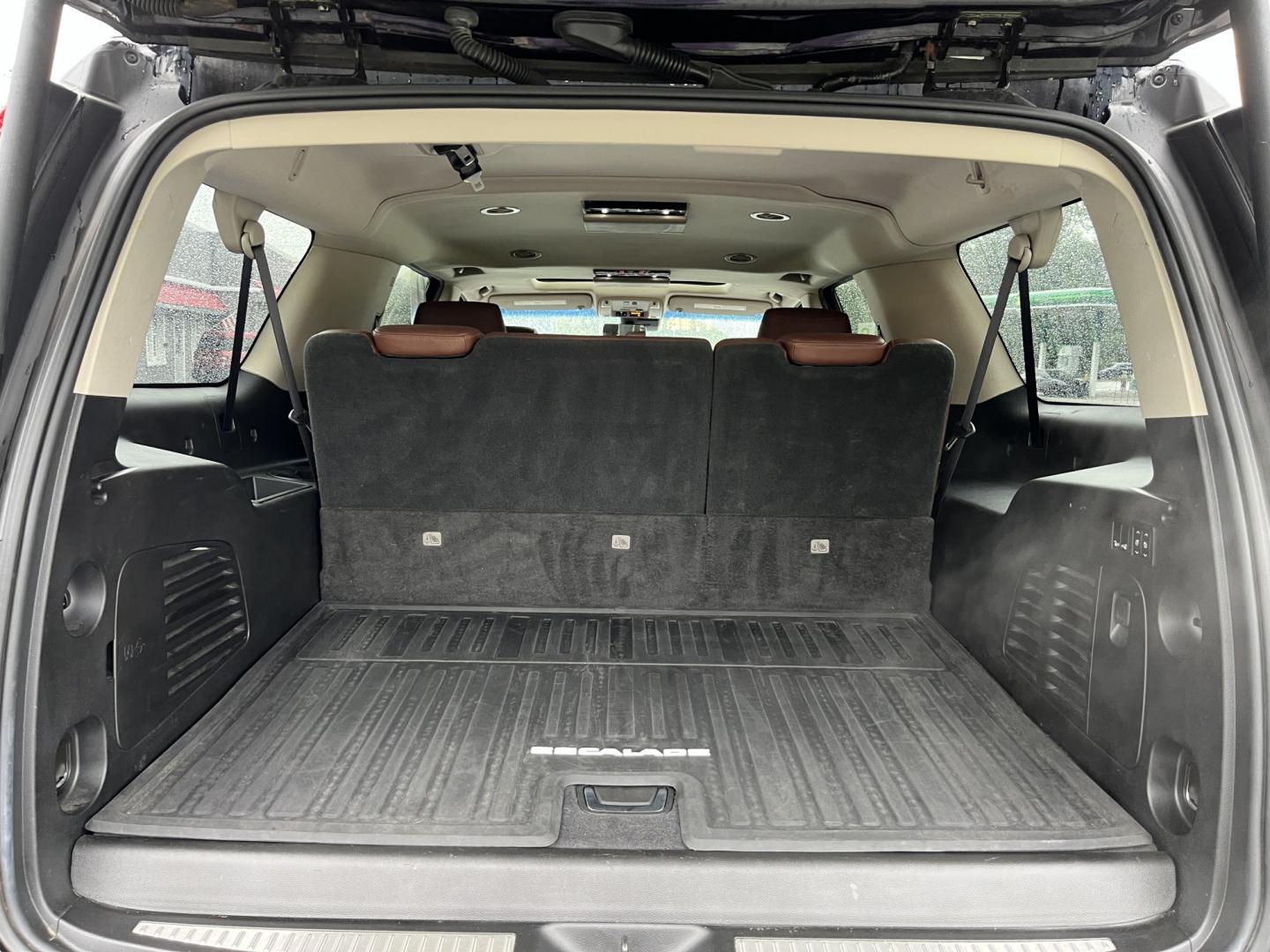 2019 Black /Brown Cadillac Escalade ESV Premium 4WD (1GYS4JKJ3KR) with an 6.2L V8 OHV 16V engine, Automatc transmission, located at 11115 Chardon Rd. , Chardon, OH, 44024, (440) 214-9705, 41.580246, -81.241943 - 2019 Cadillac Escalade ESV Premium Luxury 4WD – Extended Luxury with Flagship Presence and One Owner Carfax This is the Escalade for buyers who want the look, the space, and the statement. The 2019 Cadillac Escalade ESV Premium Luxury 4WD stretches the formula into a longer, more commanding packa- Photo#13