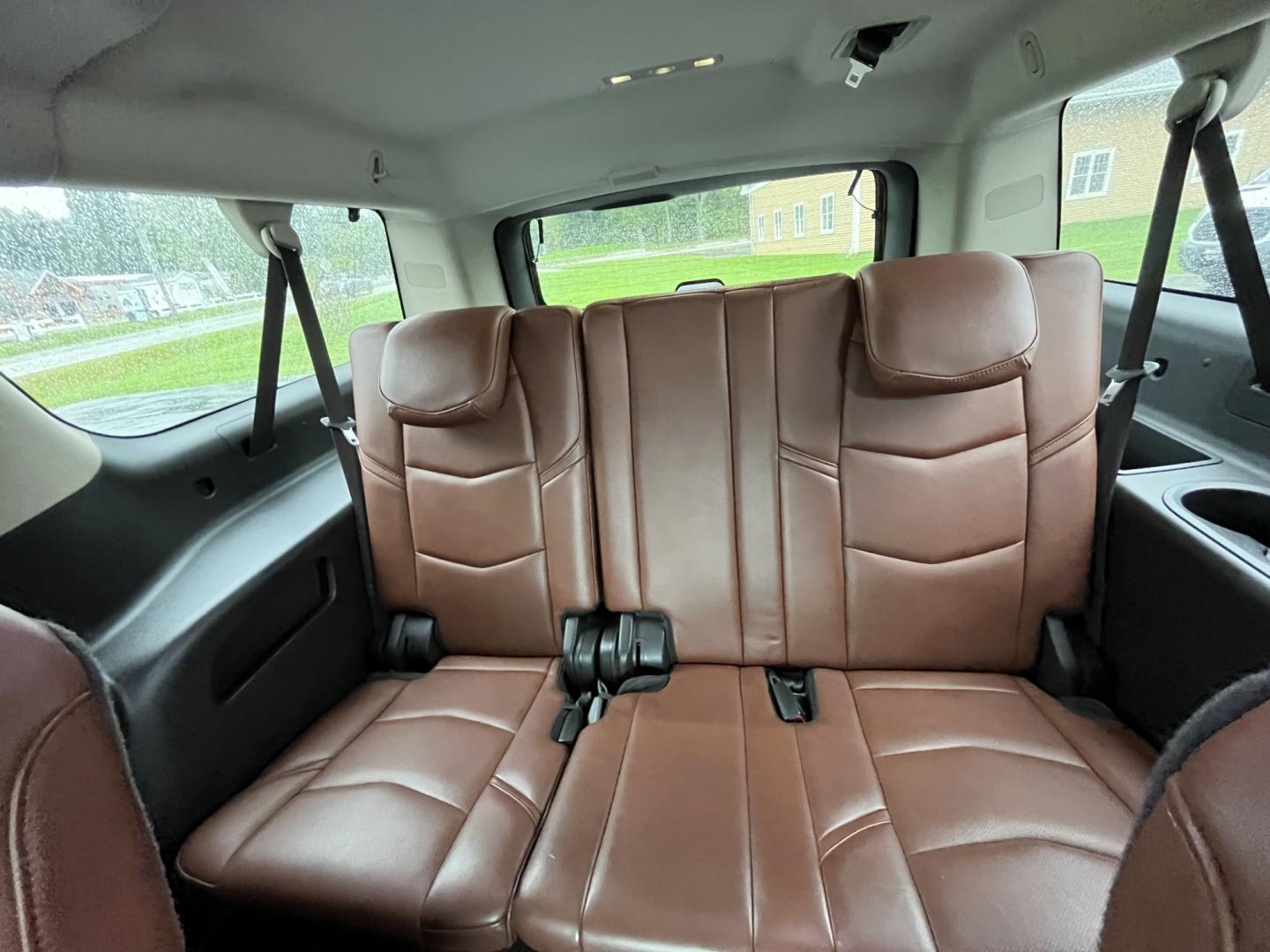 2019 Black /Brown Cadillac Escalade ESV Premium 4WD (1GYS4JKJ3KR) with an 6.2L V8 OHV 16V engine, Automatc transmission, located at 11115 Chardon Rd. , Chardon, OH, 44024, (440) 214-9705, 41.580246, -81.241943 - 2019 Cadillac Escalade ESV Premium Luxury 4WD – Extended Luxury with Flagship Presence and One Owner Carfax This is the Escalade for buyers who want the look, the space, and the statement. The 2019 Cadillac Escalade ESV Premium Luxury 4WD stretches the formula into a longer, more commanding packa- Photo#35
