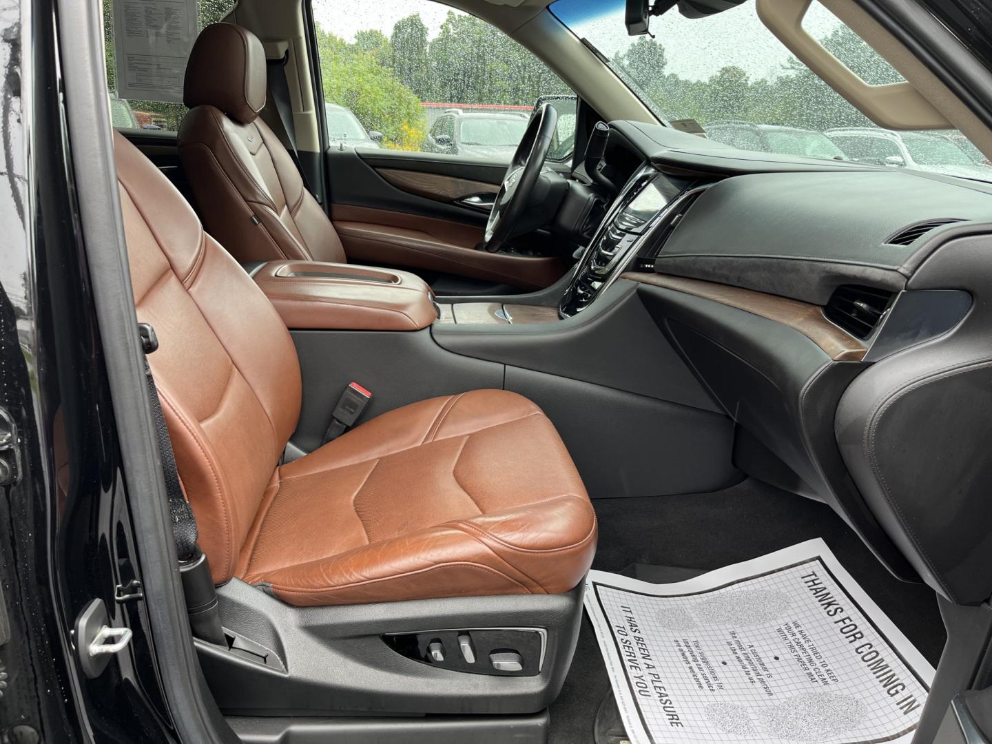 2019 Black /Brown Cadillac Escalade ESV Premium 4WD (1GYS4JKJ3KR) with an 6.2L V8 OHV 16V engine, Automatc transmission, located at 11115 Chardon Rd. , Chardon, OH, 44024, (440) 214-9705, 41.580246, -81.241943 - 2019 Cadillac Escalade ESV Premium Luxury 4WD – Extended Luxury with Flagship Presence and One Owner Carfax This is the Escalade for buyers who want the look, the space, and the statement. The 2019 Cadillac Escalade ESV Premium Luxury 4WD stretches the formula into a longer, more commanding packa- Photo#39