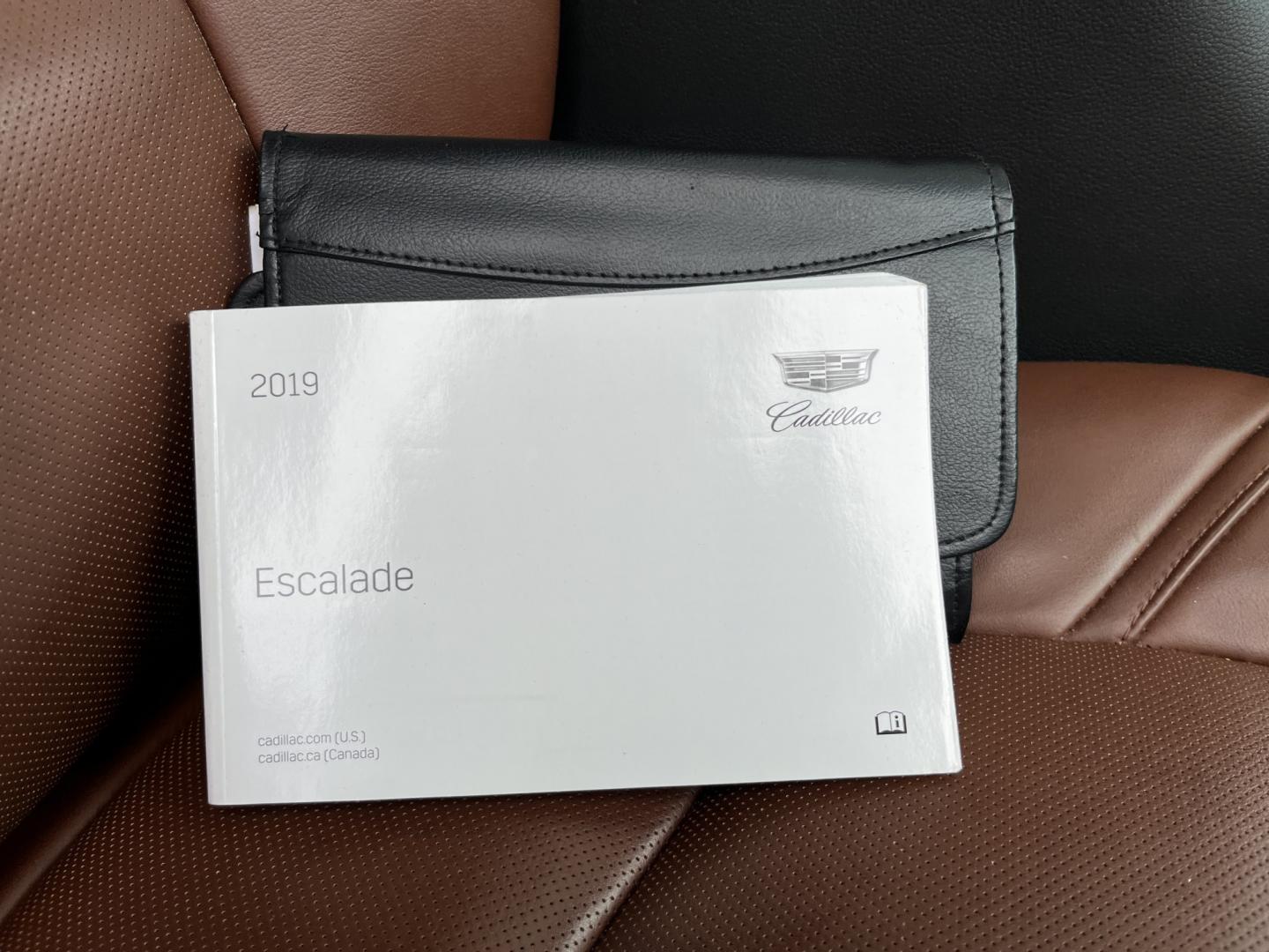 2019 Black /Brown Cadillac Escalade ESV Premium 4WD (1GYS4JKJ3KR) with an 6.2L V8 OHV 16V engine, Automatc transmission, located at 11115 Chardon Rd. , Chardon, OH, 44024, (440) 214-9705, 41.580246, -81.241943 - 2019 Cadillac Escalade ESV Premium Luxury 4WD – Extended Luxury with Flagship Presence and One Owner Carfax This is the Escalade for buyers who want the look, the space, and the statement. The 2019 Cadillac Escalade ESV Premium Luxury 4WD stretches the formula into a longer, more commanding packa- Photo#41