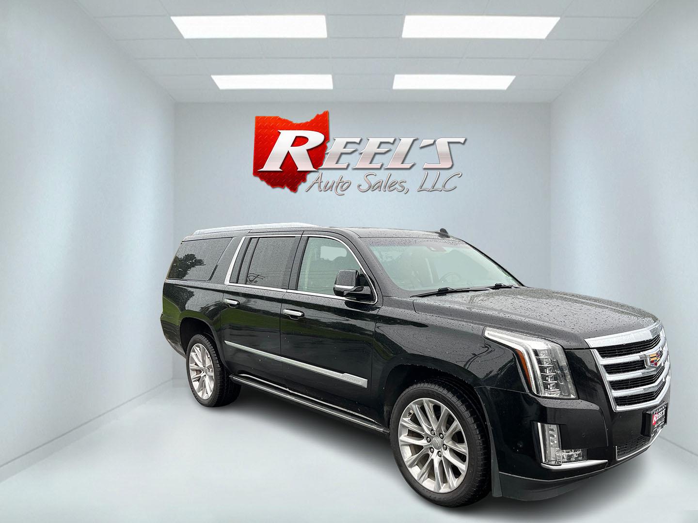 2019 Black /Brown Cadillac Escalade ESV Premium 4WD (1GYS4JKJ3KR) with an 6.2L V8 OHV 16V engine, Automatc transmission, located at 11115 Chardon Rd. , Chardon, OH, 44024, (440) 214-9705, 41.580246, -81.241943 - 2019 Cadillac Escalade ESV Premium Luxury 4WD – Extended Luxury with Flagship Presence and One Owner Carfax This is the Escalade for buyers who want the look, the space, and the statement. The 2019 Cadillac Escalade ESV Premium Luxury 4WD stretches the formula into a longer, more commanding packa- Photo#2