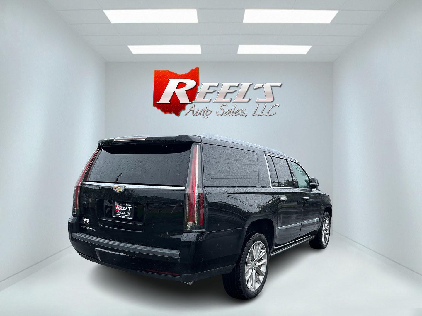 2019 Black /Brown Cadillac Escalade ESV Premium 4WD (1GYS4JKJ3KR) with an 6.2L V8 OHV 16V engine, Automatc transmission, located at 11115 Chardon Rd. , Chardon, OH, 44024, (440) 214-9705, 41.580246, -81.241943 - 2019 Cadillac Escalade ESV Premium Luxury 4WD – Extended Luxury with Flagship Presence and One Owner Carfax This is the Escalade for buyers who want the look, the space, and the statement. The 2019 Cadillac Escalade ESV Premium Luxury 4WD stretches the formula into a longer, more commanding packa- Photo#5
