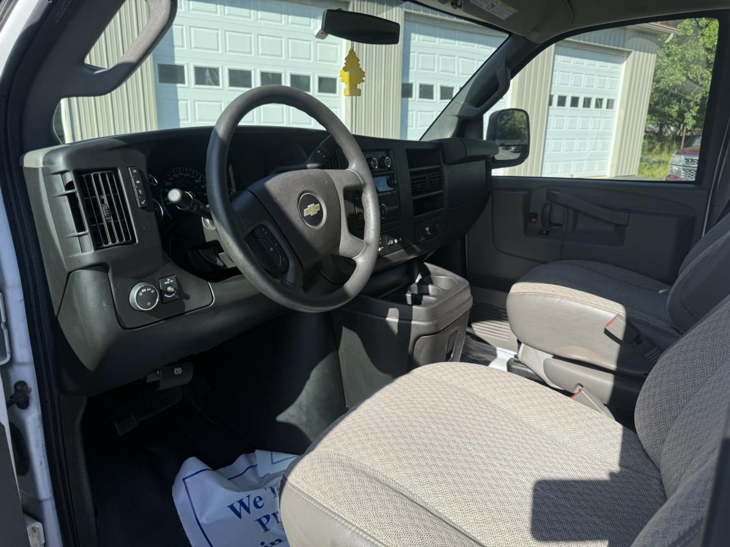 2017 White /Gray Chevrolet Express LS 2500 (1GAWGEFF5H1) with an 4.8L V8 FFV engine, Automatic transmission, located at 547 E. Main St., Orwell, OH, 44076, (440) 437-5893, 41.535435, -80.847855 - 2017 Chevrolet Express G2500 LS Wagon – 12-Passenger Room Built for Large Families If you need to move a lot of people comfortably and reliably, this 2017 Chevrolet Express G2500 LS Wagon is built for that job. With 12-passenger seating, it is an excellent fit for large families and Amish-country- Photo#7