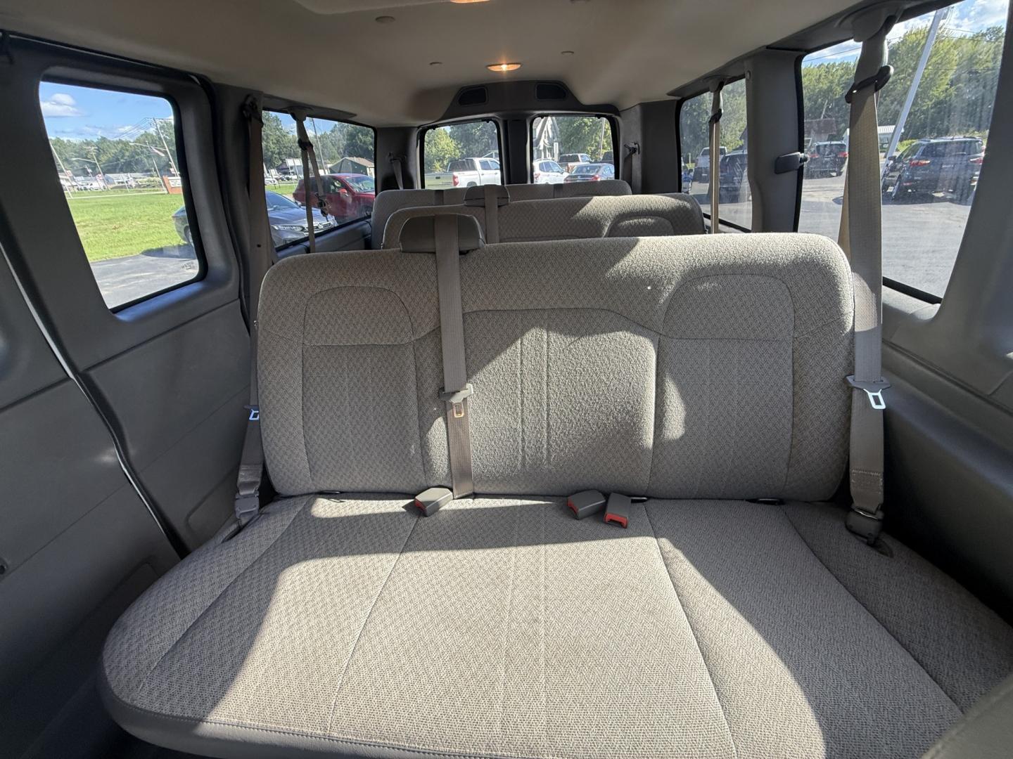 2017 White /Gray Chevrolet Express LS 2500 (1GAWGEFF5H1) with an 4.8L V8 FFV engine, Automatic transmission, located at 547 E. Main St., Orwell, OH, 44076, (440) 437-5893, 41.535435, -80.847855 - 2017 Chevrolet Express G2500 LS Wagon – 12-Passenger Room Built for Large Families If you need to move a lot of people comfortably and reliably, this 2017 Chevrolet Express G2500 LS Wagon is built for that job. With 12-passenger seating, it is an excellent fit for large families and Amish-country- Photo#15
