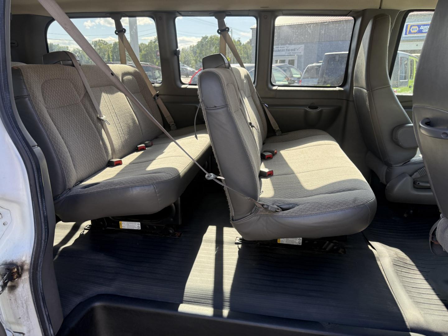 2017 White /Gray Chevrolet Express LS 2500 (1GAWGEFF5H1) with an 4.8L V8 FFV engine, Automatic transmission, located at 547 E. Main St., Orwell, OH, 44076, (440) 437-5893, 41.535435, -80.847855 - 2017 Chevrolet Express G2500 LS Wagon – 12-Passenger Room Built for Large Families If you need to move a lot of people comfortably and reliably, this 2017 Chevrolet Express G2500 LS Wagon is built for that job. With 12-passenger seating, it is an excellent fit for large families and Amish-country- Photo#17