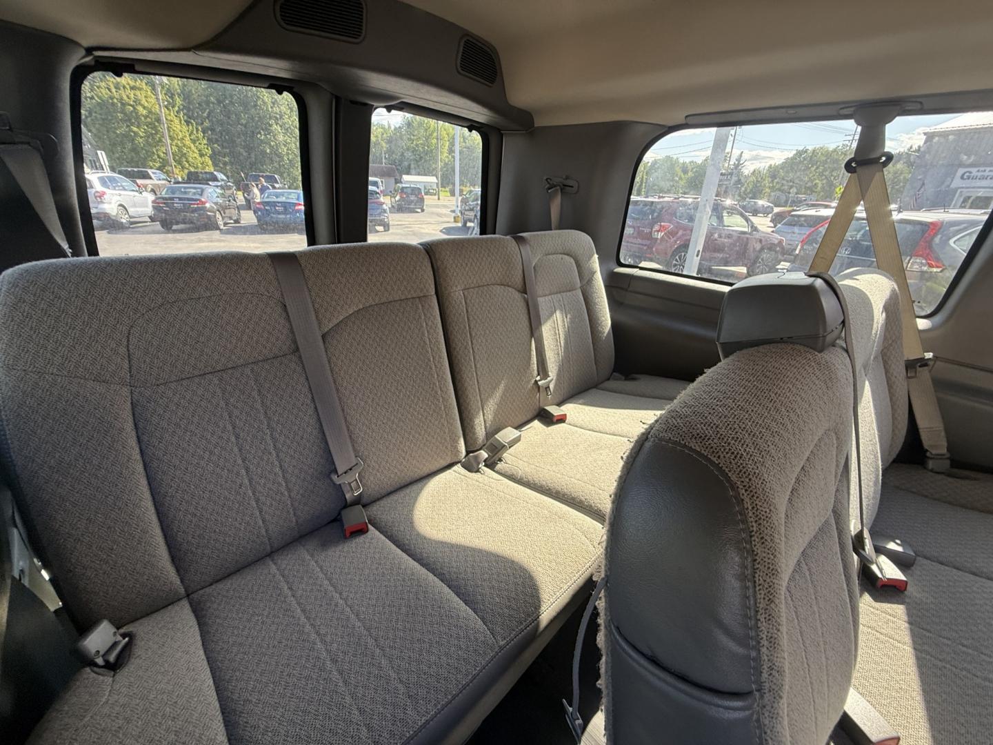 2017 White /Gray Chevrolet Express LS 2500 (1GAWGEFF5H1) with an 4.8L V8 FFV engine, Automatic transmission, located at 547 E. Main St., Orwell, OH, 44076, (440) 437-5893, 41.535435, -80.847855 - 2017 Chevrolet Express G2500 LS Wagon – 12-Passenger Room Built for Large Families If you need to move a lot of people comfortably and reliably, this 2017 Chevrolet Express G2500 LS Wagon is built for that job. With 12-passenger seating, it is an excellent fit for large families and Amish-country- Photo#18