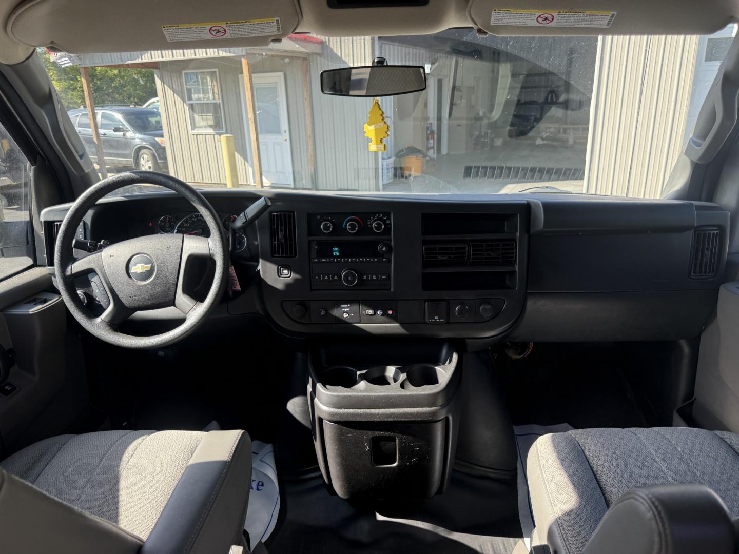 2017 White /Gray Chevrolet Express LS 2500 (1GAWGEFF5H1) with an 4.8L V8 FFV engine, Automatic transmission, located at 547 E. Main St., Orwell, OH, 44076, (440) 437-5893, 41.535435, -80.847855 - 2017 Chevrolet Express G2500 LS Wagon – 12-Passenger Room Built for Large Families If you need to move a lot of people comfortably and reliably, this 2017 Chevrolet Express G2500 LS Wagon is built for that job. With 12-passenger seating, it is an excellent fit for large families and Amish-country- Photo#19