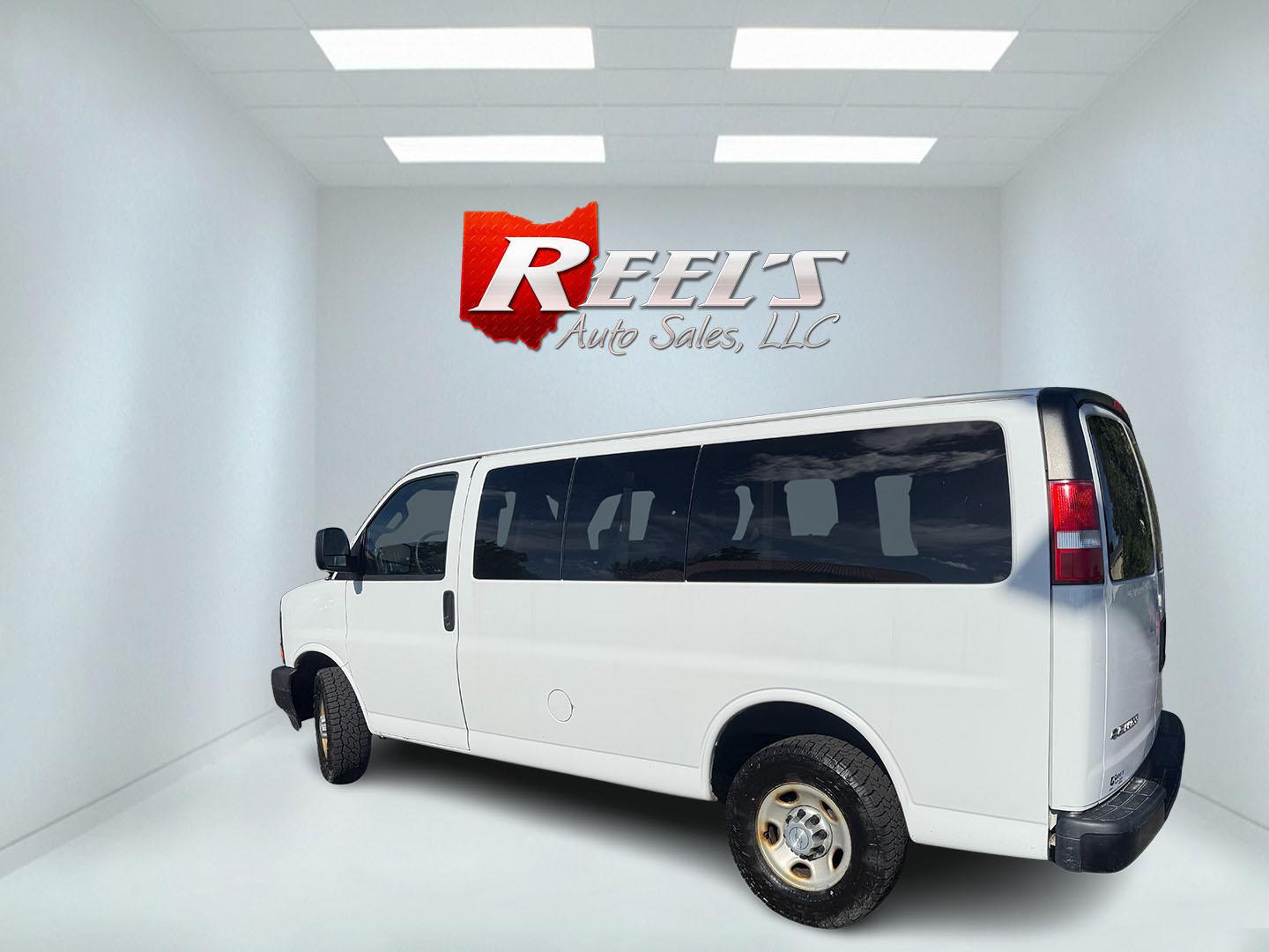 2017 White /Gray Chevrolet Express LS 2500 (1GAWGEFF5H1) with an 4.8L V8 FFV engine, Automatic transmission, located at 547 E. Main St., Orwell, OH, 44076, (440) 437-5893, 41.535435, -80.847855 - 2017 Chevrolet Express G2500 LS Wagon – 12-Passenger Room Built for Large Families If you need to move a lot of people comfortably and reliably, this 2017 Chevrolet Express G2500 LS Wagon is built for that job. With 12-passenger seating, it is an excellent fit for large families and Amish-country- Photo#25