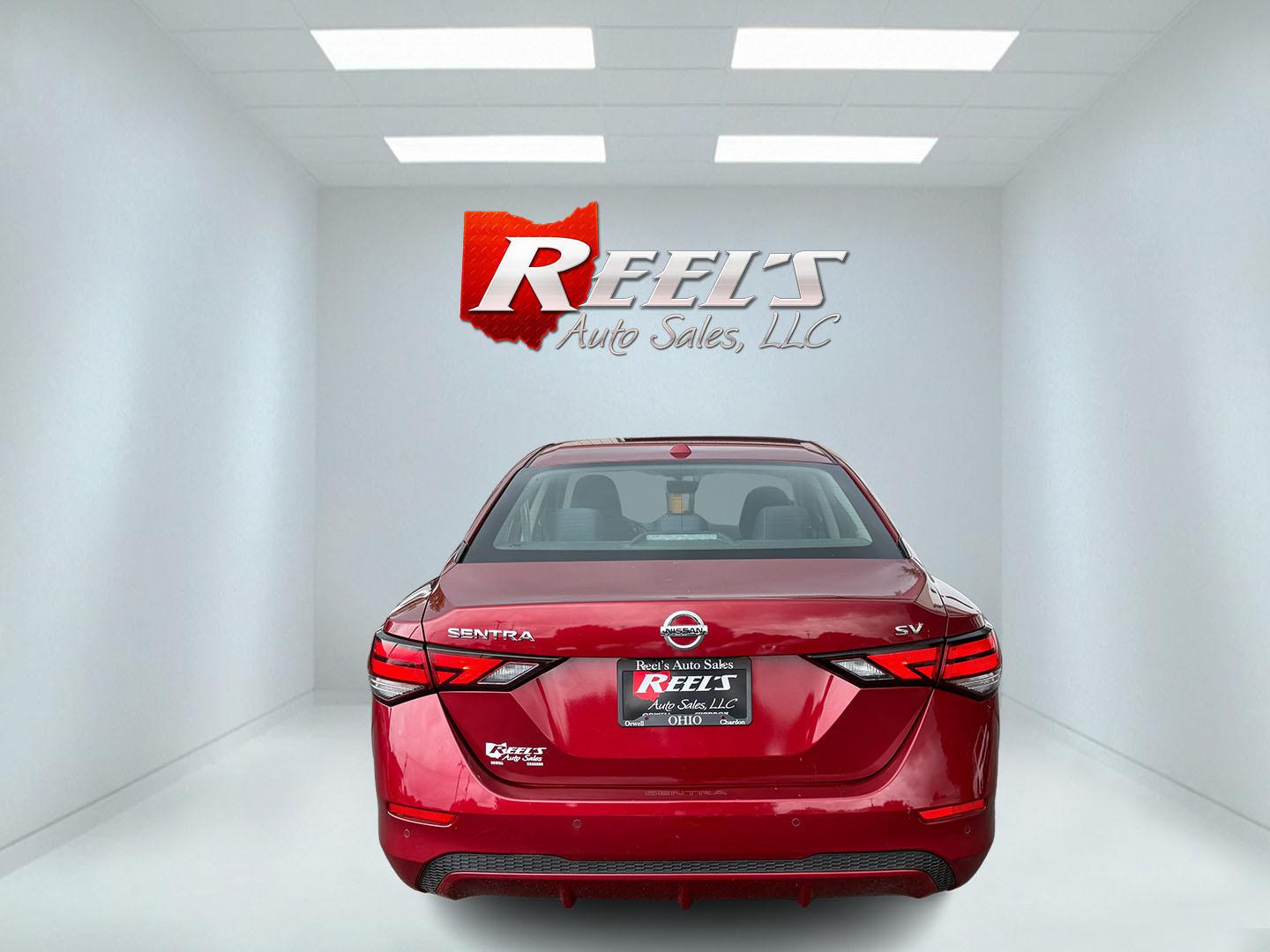 2020 Red /Black Nissan Sentra SV (3N1AB8CV2LY) with an 2.0L I4 SFI DOHC 16V engine, Automatic transmission, located at 11115 Chardon Rd. , Chardon, OH, 44024, (440) 214-9705, 41.580246, -81.241943 - 2020 Nissan Sentra SV – Efficient Daily Driver with Modern Safety and One-Owner History If you want a compact sedan that is easy on fuel and easy to live with, this 2020 Nissan Sentra SV is a strong option. The 2.0L engine delivers a standout 39 MPG highway and 33 MPG combined, while ECO Mode and- Photo#27