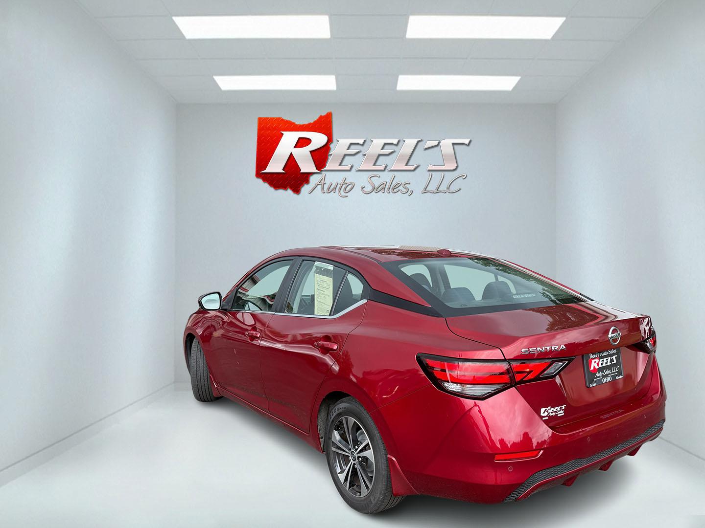2020 Red /Black Nissan Sentra SV (3N1AB8CV2LY) with an 2.0L I4 SFI DOHC 16V engine, Automatic transmission, located at 11115 Chardon Rd. , Chardon, OH, 44024, (440) 214-9705, 41.580246, -81.241943 - 2020 Nissan Sentra SV – Efficient Daily Driver with Modern Safety and One-Owner History If you want a compact sedan that is easy on fuel and easy to live with, this 2020 Nissan Sentra SV is a strong option. The 2.0L engine delivers a standout 39 MPG highway and 33 MPG combined, while ECO Mode and- Photo#28