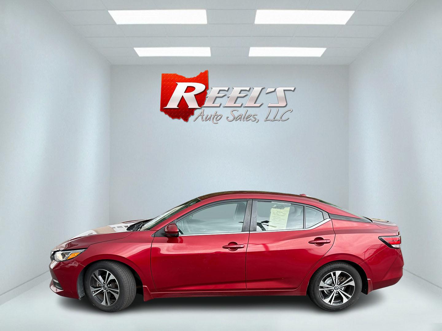 2020 Red /Black Nissan Sentra SV (3N1AB8CV2LY) with an 2.0L I4 SFI DOHC 16V engine, Automatic transmission, located at 11115 Chardon Rd. , Chardon, OH, 44024, (440) 214-9705, 41.580246, -81.241943 - 2020 Nissan Sentra SV – Efficient Daily Driver with Modern Safety and One-Owner History If you want a compact sedan that is easy on fuel and easy to live with, this 2020 Nissan Sentra SV is a strong option. The 2.0L engine delivers a standout 39 MPG highway and 33 MPG combined, while ECO Mode and- Photo#31