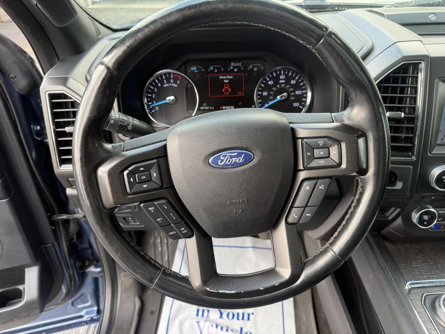 2018 Blue /Black Ford Expedition Limited 4WD (1FMJU2AT5JE) with an 3.5L V6 DOHC 24V Twin Turbo engine, Automatic transmission, located at 547 E. Main St., Orwell, OH, 44076, (440) 437-5893, 41.535435, -80.847855 - 2018 Ford Expedition Limited 4WD – Full-Size Family Luxury with Twin-Turbo Power This 2018 Ford Expedition Limited 4WD is built for families who want space, comfort, and a more upscale presence. Finished in Blue Metallic and riding on 22" wheels, with full LED exterior lighting, it has the look o- Photo#14