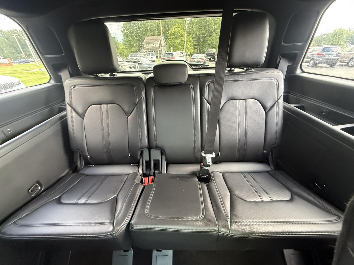 2018 Blue /Black Ford Expedition Limited 4WD (1FMJU2AT5JE) with an 3.5L V6 DOHC 24V Twin Turbo engine, Automatic transmission, located at 547 E. Main St., Orwell, OH, 44076, (440) 437-5893, 41.535435, -80.847855 - 2018 Ford Expedition Limited 4WD – Full-Size Family Luxury with Twin-Turbo Power This 2018 Ford Expedition Limited 4WD is built for families who want space, comfort, and a more upscale presence. Finished in Blue Metallic and riding on 22" wheels, with full LED exterior lighting, it has the look o- Photo#26