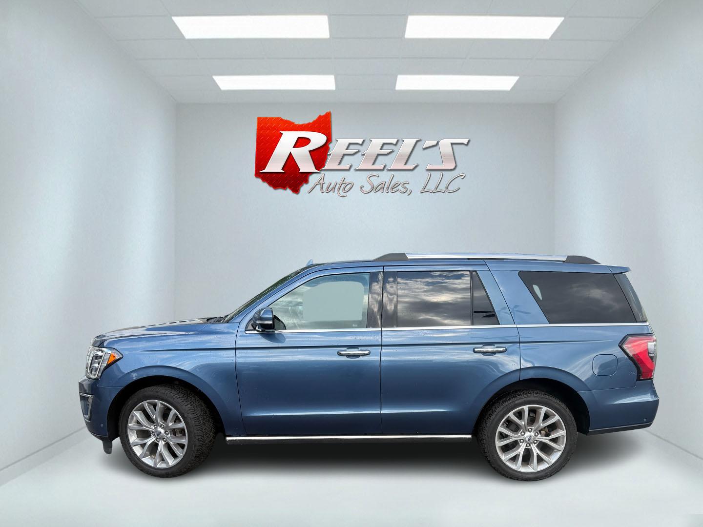 2018 Blue /Black Ford Expedition Limited 4WD (1FMJU2AT5JE) with an 3.5L V6 DOHC 24V Twin Turbo engine, Automatic transmission, located at 547 E. Main St., Orwell, OH, 44076, (440) 437-5893, 41.535435, -80.847855 - 2018 Ford Expedition Limited 4WD – Full-Size Family Luxury with Twin-Turbo Power This 2018 Ford Expedition Limited 4WD is built for families who want space, comfort, and a more upscale presence. Finished in Blue Metallic and riding on 22" wheels, with full LED exterior lighting, it has the look o- Photo#37