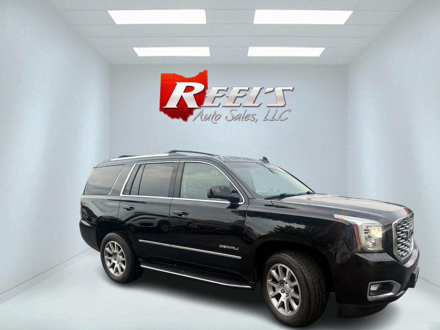 2018 Black /Black GMC Yukon Denali 4WD (1GKS2CKJ0JR) with an 6.2L V8 OHV 16V engine, Automatic transmission, located at 547 E. Main St., Orwell, OH, 44076, (440) 437-5893, 41.535435, -80.847855 - 2018 GMC Yukon Denali 4WD – Flagship Family Luxury with Serious V8 Capability The Denali name means this Yukon sits at the top of the lineup, and this 2018 4WD wears that prestige well. Finished in Black, it has the dark, commanding presence families want when they are stepping up to a full-size- Photo#3