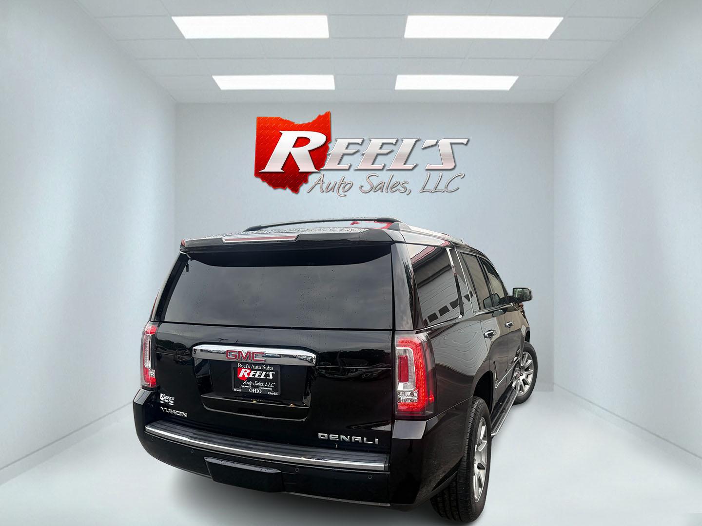 2018 Black /Black GMC Yukon Denali 4WD (1GKS2CKJ0JR) with an 6.2L V8 OHV 16V engine, Automatic transmission, located at 547 E. Main St., Orwell, OH, 44076, (440) 437-5893, 41.535435, -80.847855 - 2018 GMC Yukon Denali 4WD – Flagship Family Luxury with Serious V8 Capability The Denali name means this Yukon sits at the top of the lineup, and this 2018 4WD wears that prestige well. Finished in Black, it has the dark, commanding presence families want when they are stepping up to a full-size- Photo#28