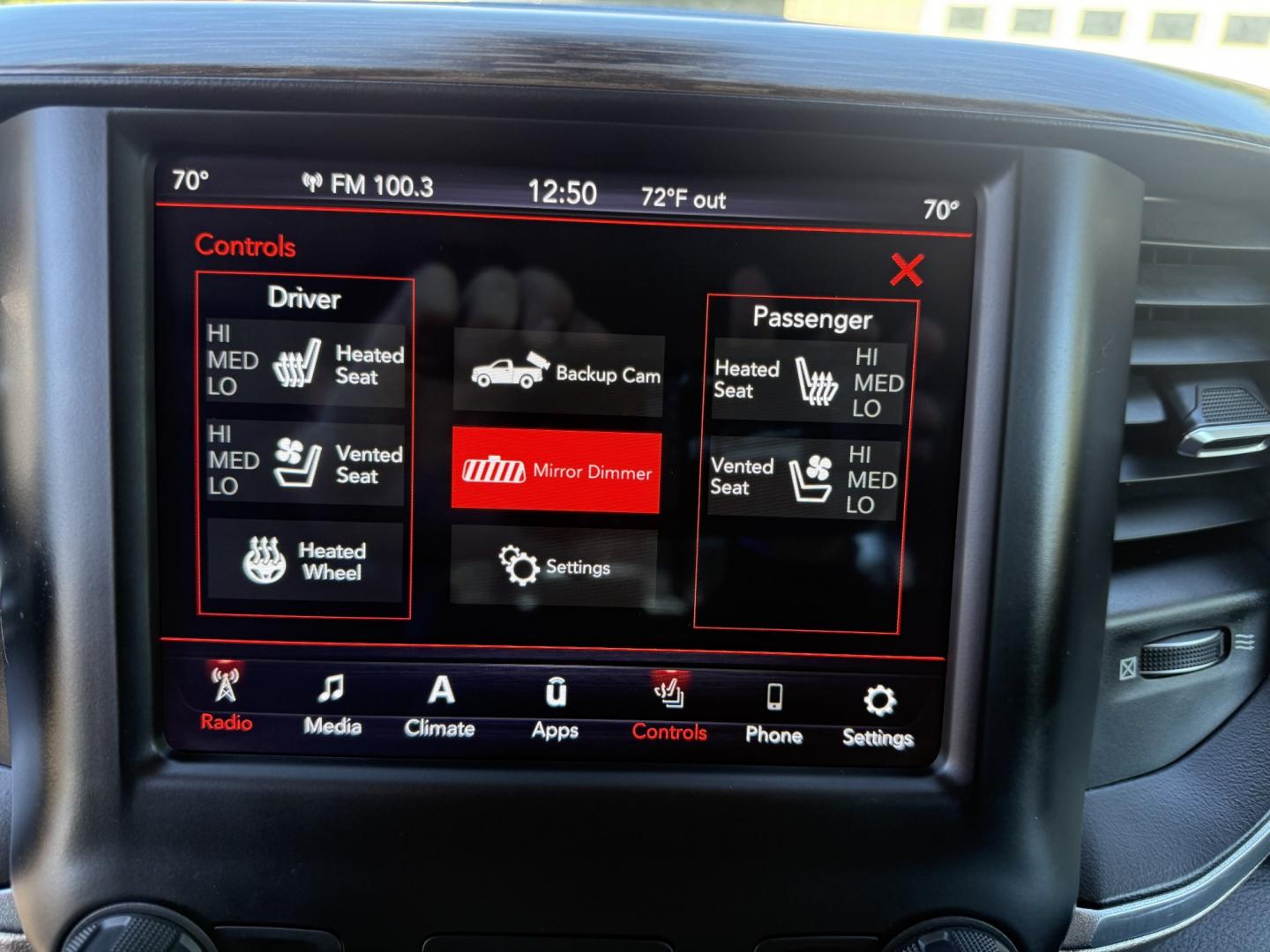 2019 Gray /Black RAM 1500 Laramie Crew Cab SWB 4WD (1C6SRFJT8KN) with an 5.7L V8 OHV 16V engine, Automatic transmission, located at 547 E. Main St., Orwell, OH, 44076, (440) 437-5893, 41.535435, -80.847855 - 2019 Ram 1500 Laramie Crew Cab 4WD – HEMI Power with Laramie Comfort and Presence The Laramie trim is where the Ram 1500 starts to feel more upscale, and this 2019 Crew Cab 4WD shows why. Finished in Granite Crystal Metallic with 20" polished aluminum wheels and full LED exterior lighting, it has- Photo#21