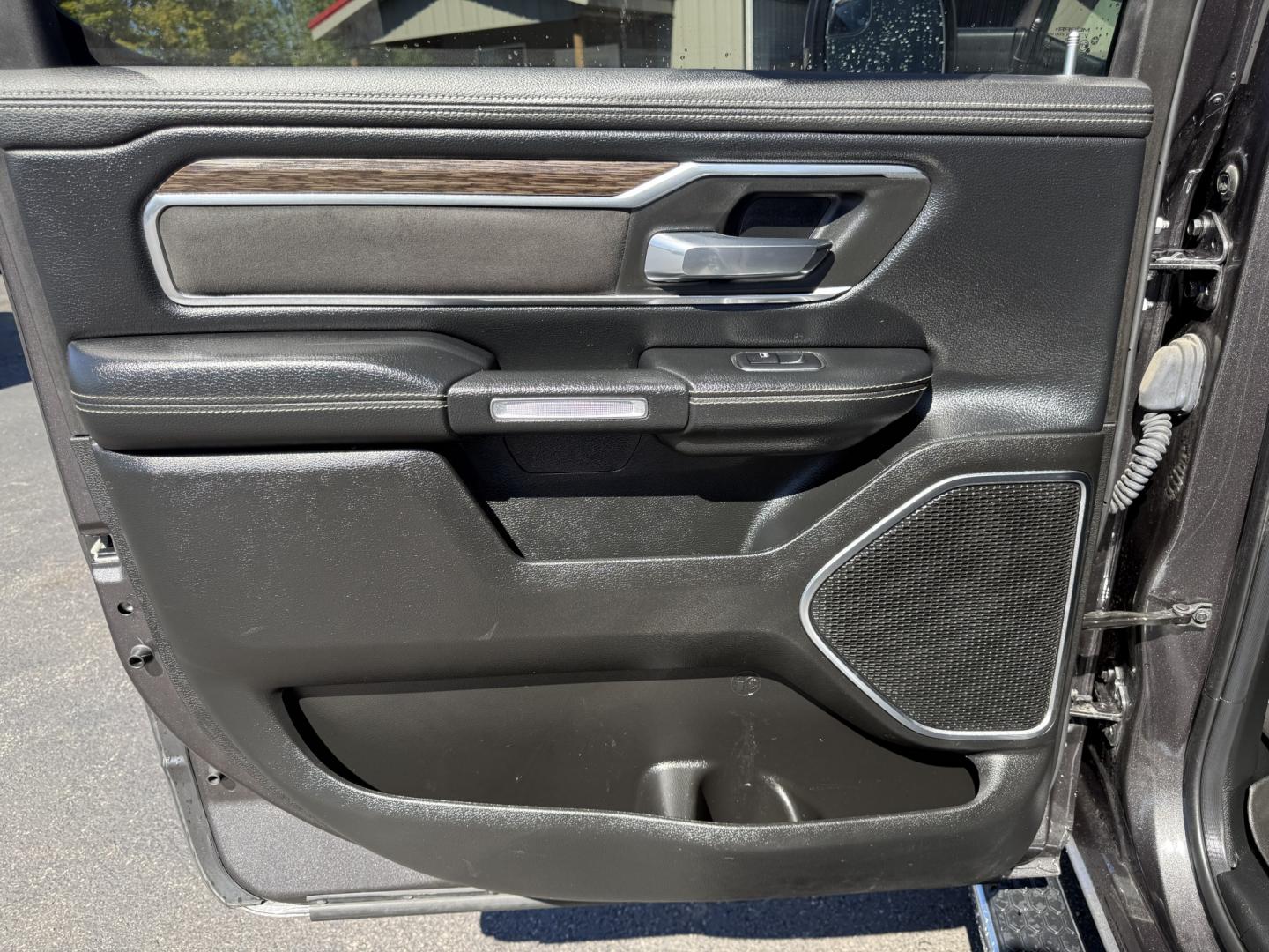 2019 Gray /Black RAM 1500 Laramie Crew Cab SWB 4WD (1C6SRFJT8KN) with an 5.7L V8 OHV 16V engine, Automatic transmission, located at 547 E. Main St., Orwell, OH, 44076, (440) 437-5893, 41.535435, -80.847855 - 2019 Ram 1500 Laramie Crew Cab 4WD – HEMI Power with Laramie Comfort and Presence The Laramie trim is where the Ram 1500 starts to feel more upscale, and this 2019 Crew Cab 4WD shows why. Finished in Granite Crystal Metallic with 20" polished aluminum wheels and full LED exterior lighting, it has- Photo#45