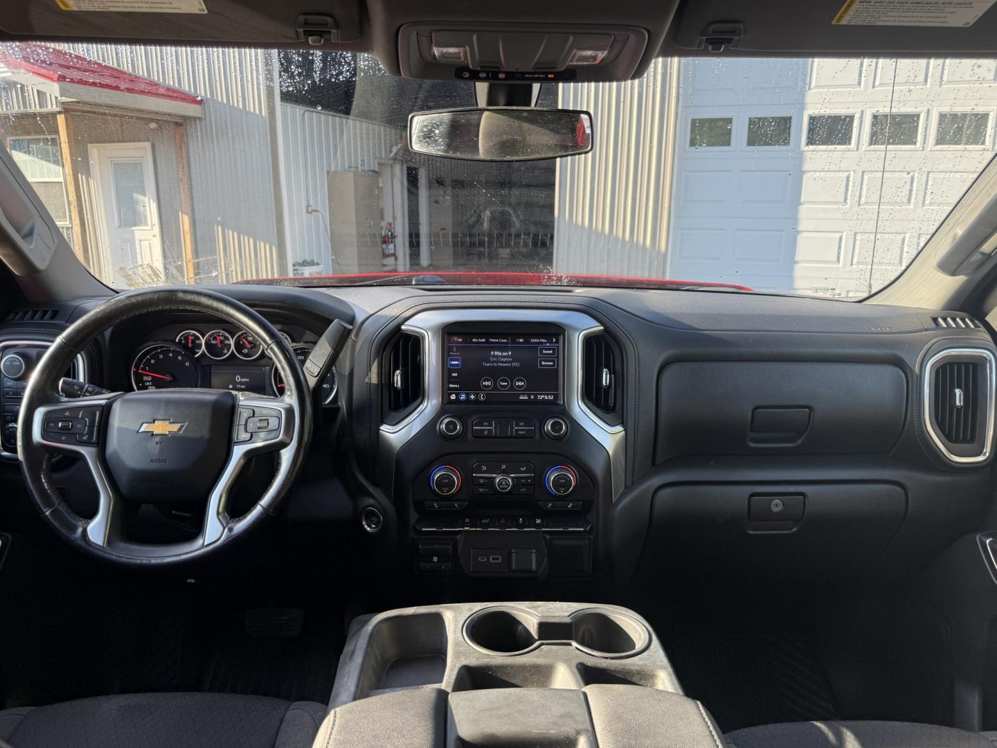 2022 Red /Black Chevrolet Silverado 1500 LT Crew Cab 4WD (3GCUYDED9NG) with an 5.3L V8 OHV 16V engine, Automatic transmission, located at 547 E. Main St., Orwell, OH, 44076, (440) 437-5893, 41.535435, -80.847855 - 2022 Chevrolet Silverado 1500 LTD LT Crew Cab 4WD – Strong V8 Capability with Everyday Comfort This 2022 Chevrolet Silverado 1500 LTD LT Crew Cab 4WD is a capable full-size pickup for drivers who want V8 power and room without needing a heavy-duty work truck. The 5.3L EcoTec3 V8 and 8-speed autom- Photo#20