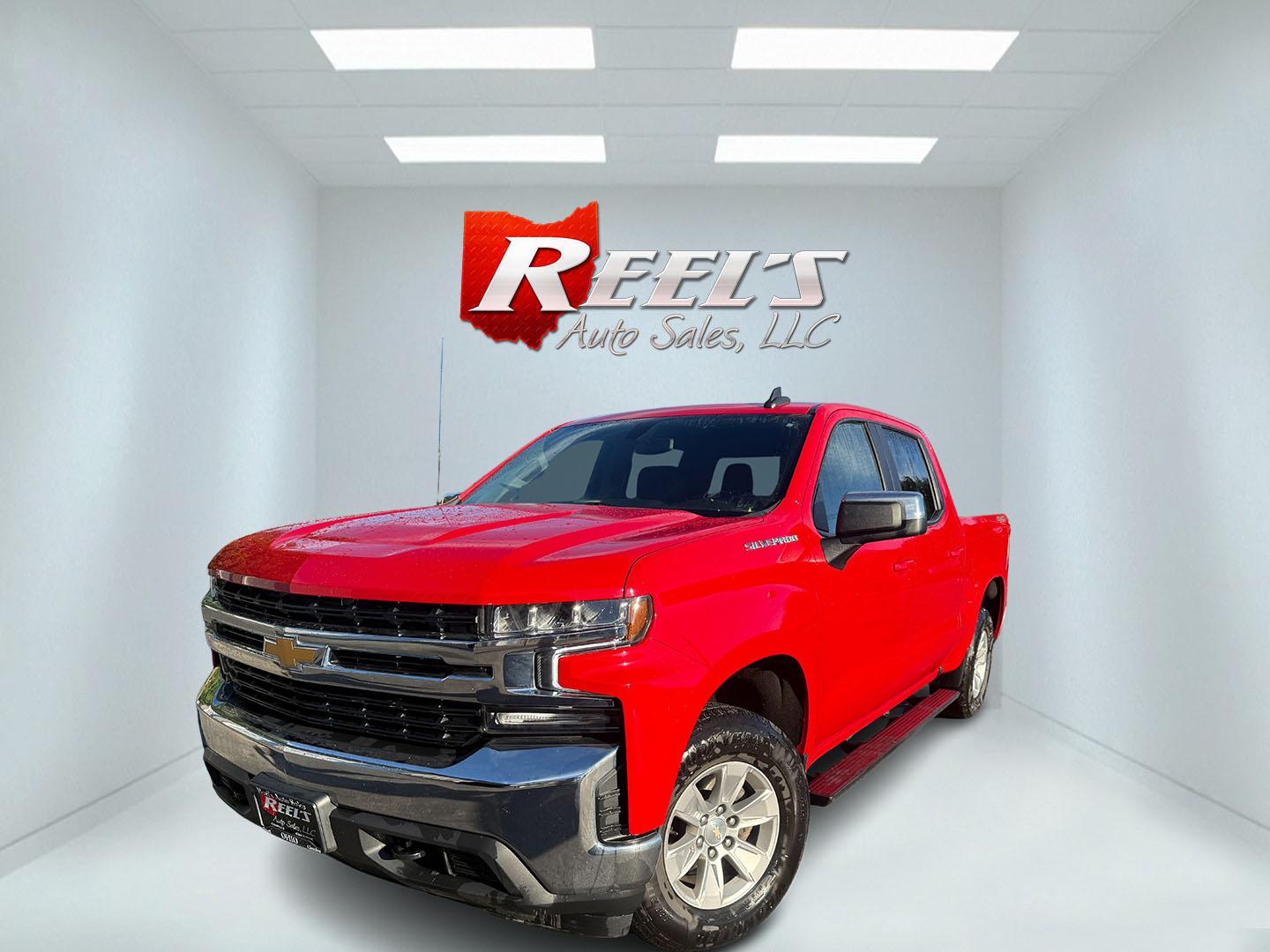 2022 Red /Black Chevrolet Silverado 1500 LT Crew Cab 4WD (3GCUYDED9NG) with an 5.3L V8 OHV 16V engine, Automatic transmission, located at 547 E. Main St., Orwell, OH, 44076, (440) 437-5893, 41.535435, -80.847855 - 2022 Chevrolet Silverado 1500 LTD LT Crew Cab 4WD – Strong V8 Capability with Everyday Comfort This 2022 Chevrolet Silverado 1500 LTD LT Crew Cab 4WD is a capable full-size pickup for drivers who want V8 power and room without needing a heavy-duty work truck. The 5.3L EcoTec3 V8 and 8-speed autom- Photo#0