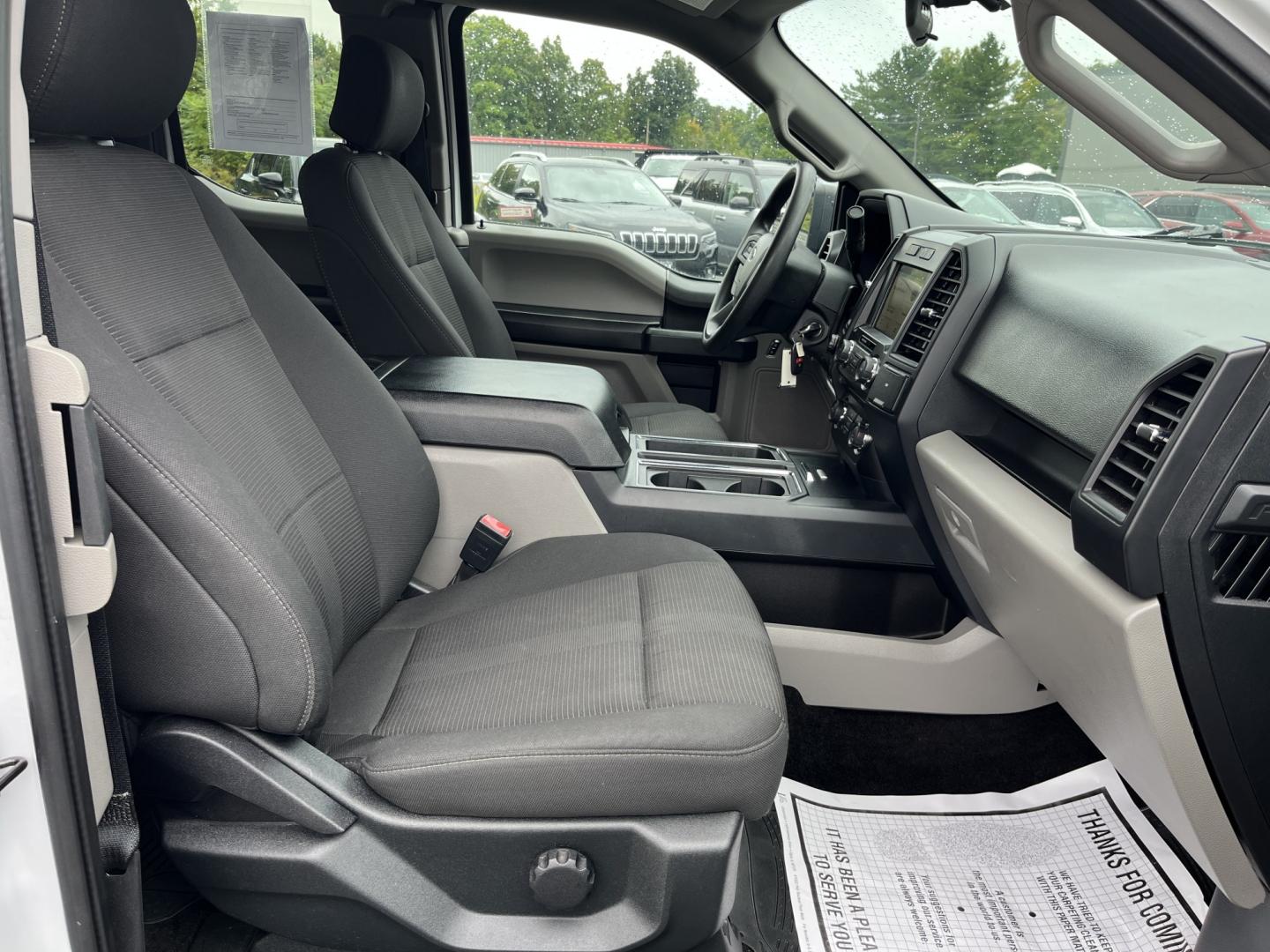 2018 White /Black Ford F-150 STX SuperCab 6.5-ft. 4WD (1FTEX1EP7JF) with an 2.7L V6 DOHC 24V TWIN TURBO engine, Automatc transmission, located at 11115 Chardon Rd. , Chardon, OH, 44024, (440) 214-9705, 41.580246, -81.241943- Photo#27