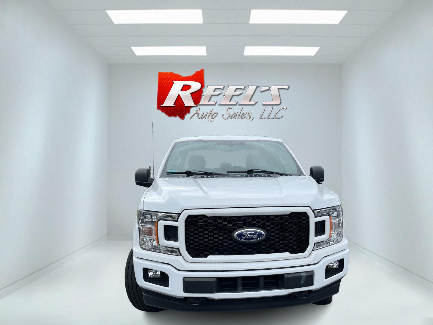 2018 White /Black Ford F-150 STX SuperCab 6.5-ft. 4WD (1FTEX1EP7JF) with an 2.7L V6 DOHC 24V TWIN TURBO engine, Automatc transmission, located at 11115 Chardon Rd. , Chardon, OH, 44024, (440) 214-9705, 41.580246, -81.241943- Photo#1