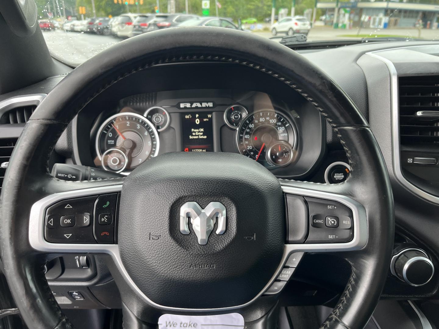 2022 Gray /Black RAM 1500 Big Horn Quad Cab 4WD (1C6SRFBT3NN) with an 5.7L V8 OHV 16V engine, Automatc transmission, located at 547 E. Main St., Orwell, OH, 44076, (440) 437-5893, 41.535435, -80.847855 - 2022 Ram 1500 Big Horn Quad Cab 4WD – HEMI Strength with Sport Style and Serious Towing Capability This 2022 Ram 1500 Big Horn Quad Cab 4WD is a strong, well-equipped pickup for drivers who want V8 power and a sharper look. The Sport Appearance Package, 20" chrome wheels, and Granite Crystal Meta- Photo#19