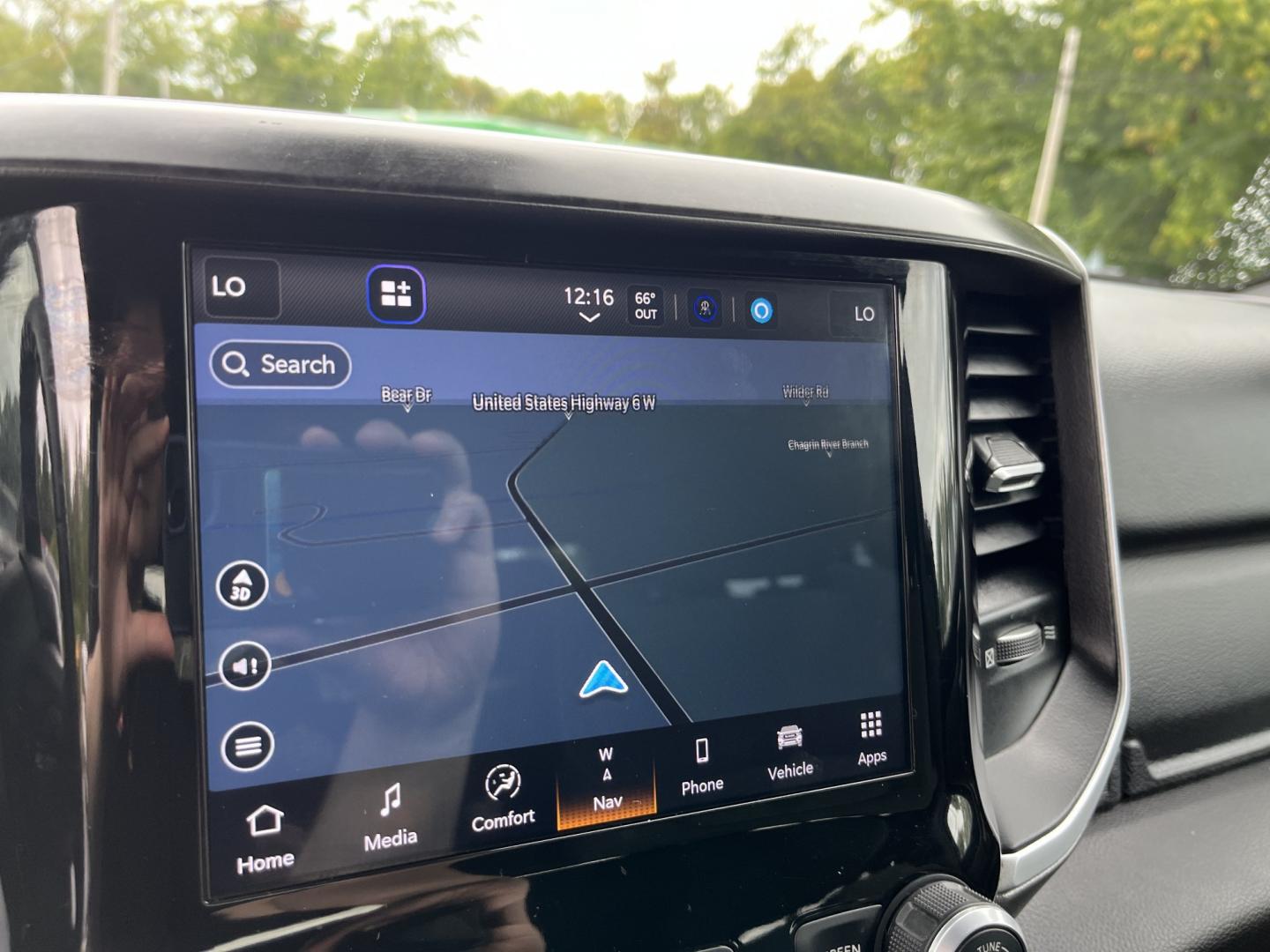 2022 Gray /Black RAM 1500 Big Horn Quad Cab 4WD (1C6SRFBT3NN) with an 5.7L V8 OHV 16V engine, Automatc transmission, located at 547 E. Main St., Orwell, OH, 44076, (440) 437-5893, 41.535435, -80.847855 - 2022 Ram 1500 Big Horn Quad Cab 4WD – HEMI Strength with Sport Style and Serious Towing Capability This 2022 Ram 1500 Big Horn Quad Cab 4WD is a strong, well-equipped pickup for drivers who want V8 power and a sharper look. The Sport Appearance Package, 20" chrome wheels, and Granite Crystal Meta- Photo#24