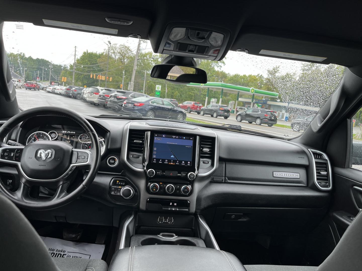 2022 Gray /Black RAM 1500 Big Horn Quad Cab 4WD (1C6SRFBT3NN) with an 5.7L V8 OHV 16V engine, Automatc transmission, located at 547 E. Main St., Orwell, OH, 44076, (440) 437-5893, 41.535435, -80.847855 - 2022 Ram 1500 Big Horn Quad Cab 4WD – HEMI Strength with Sport Style and Serious Towing Capability This 2022 Ram 1500 Big Horn Quad Cab 4WD is a strong, well-equipped pickup for drivers who want V8 power and a sharper look. The Sport Appearance Package, 20" chrome wheels, and Granite Crystal Meta- Photo#30
