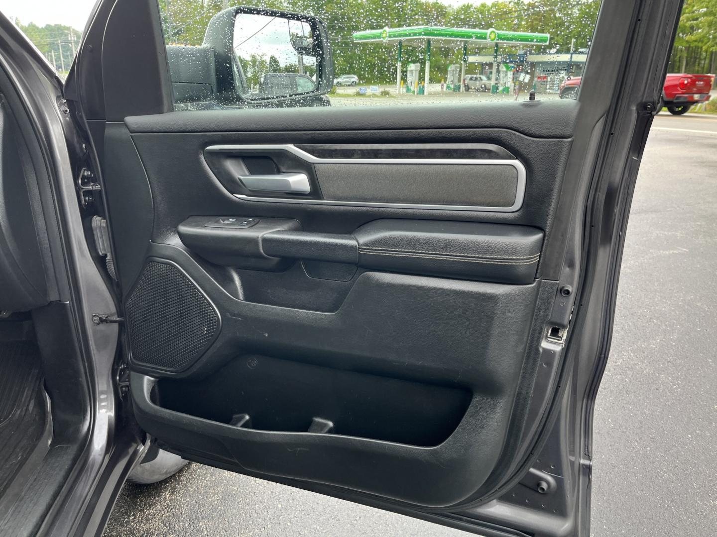 2022 Gray /Black RAM 1500 Big Horn Quad Cab 4WD (1C6SRFBT3NN) with an 5.7L V8 OHV 16V engine, Automatc transmission, located at 547 E. Main St., Orwell, OH, 44076, (440) 437-5893, 41.535435, -80.847855 - 2022 Ram 1500 Big Horn Quad Cab 4WD – HEMI Strength with Sport Style and Serious Towing Capability This 2022 Ram 1500 Big Horn Quad Cab 4WD is a strong, well-equipped pickup for drivers who want V8 power and a sharper look. The Sport Appearance Package, 20" chrome wheels, and Granite Crystal Meta- Photo#33