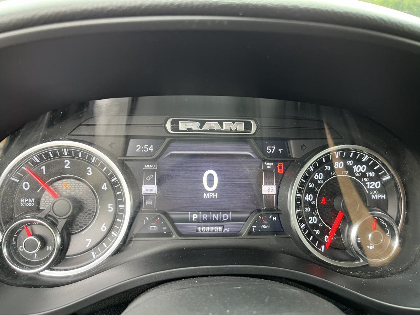 2019 Black /Black RAM 1500 Big Horn Crew Cab SWB 4WD (1C6SRFFT1KN) with an 5.7L V8 OHV 16V engine, Automatic transmission, located at 11115 Chardon Rd. , Chardon, OH, 44024, (440) 214-9705, 41.580246, -81.241943 - 2019 Ram 1500 Big Horn Crew Cab 4WD – Blacked-Out HEMI Style with eTorque Efficiency This 2019 Ram 1500 Big Horn Crew Cab 4WD has a sharper, more upscale look than a plain Big Horn. Finished in Diamond Black Crystal Pearl with 20" black aluminum wheels, full LED exterior lighting, and the Night E- Photo#23
