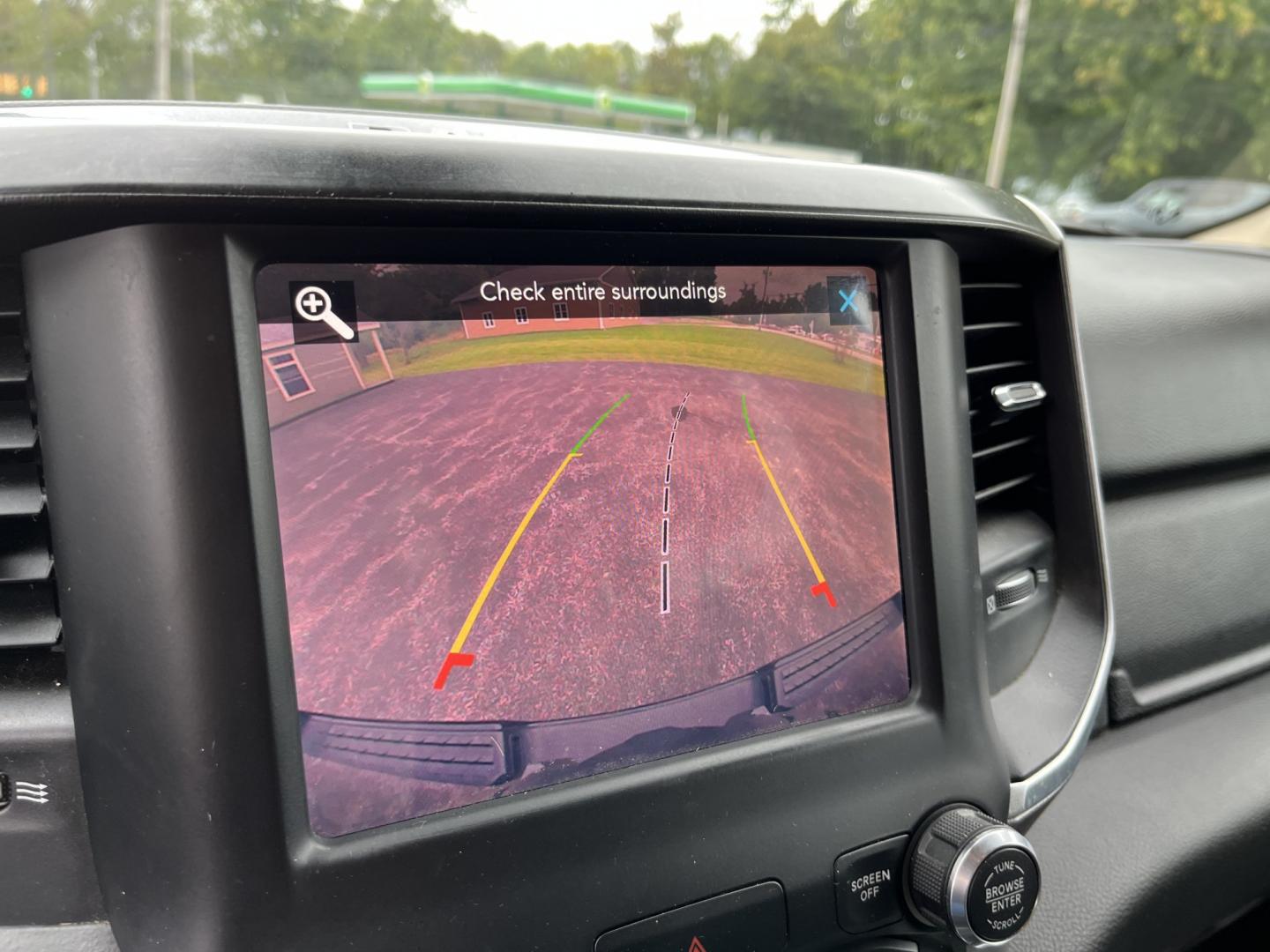 2019 Black /Black RAM 1500 Big Horn Crew Cab SWB 4WD (1C6SRFFT1KN) with an 5.7L V8 OHV 16V engine, Automatic transmission, located at 11115 Chardon Rd. , Chardon, OH, 44024, (440) 214-9705, 41.580246, -81.241943 - 2019 Ram 1500 Big Horn Crew Cab 4WD – Blacked-Out HEMI Style with eTorque Efficiency This 2019 Ram 1500 Big Horn Crew Cab 4WD has a sharper, more upscale look than a plain Big Horn. Finished in Diamond Black Crystal Pearl with 20" black aluminum wheels, full LED exterior lighting, and the Night E- Photo#25