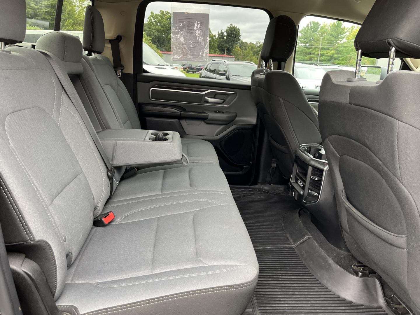 2019 Black /Black RAM 1500 Big Horn Crew Cab SWB 4WD (1C6SRFFT1KN) with an 5.7L V8 OHV 16V engine, Automatic transmission, located at 11115 Chardon Rd. , Chardon, OH, 44024, (440) 214-9705, 41.580246, -81.241943 - 2019 Ram 1500 Big Horn Crew Cab 4WD – Blacked-Out HEMI Style with eTorque Efficiency This 2019 Ram 1500 Big Horn Crew Cab 4WD has a sharper, more upscale look than a plain Big Horn. Finished in Diamond Black Crystal Pearl with 20" black aluminum wheels, full LED exterior lighting, and the Night E- Photo#33
