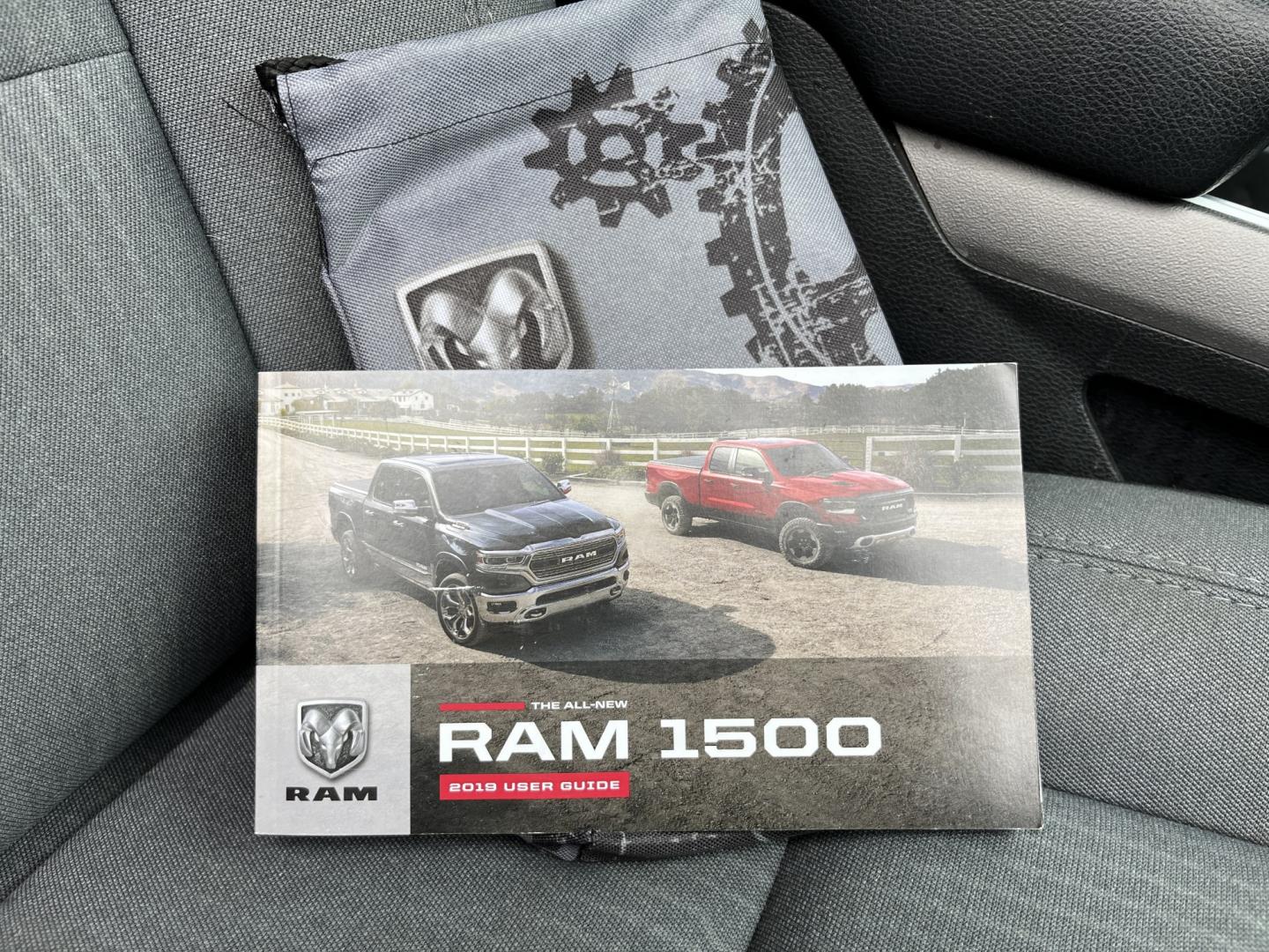 2019 Black /Black RAM 1500 Big Horn Crew Cab SWB 4WD (1C6SRFFT1KN) with an 5.7L V8 OHV 16V engine, Automatic transmission, located at 11115 Chardon Rd. , Chardon, OH, 44024, (440) 214-9705, 41.580246, -81.241943 - 2019 Ram 1500 Big Horn Crew Cab 4WD – Blacked-Out HEMI Style with eTorque Efficiency This 2019 Ram 1500 Big Horn Crew Cab 4WD has a sharper, more upscale look than a plain Big Horn. Finished in Diamond Black Crystal Pearl with 20" black aluminum wheels, full LED exterior lighting, and the Night E- Photo#38