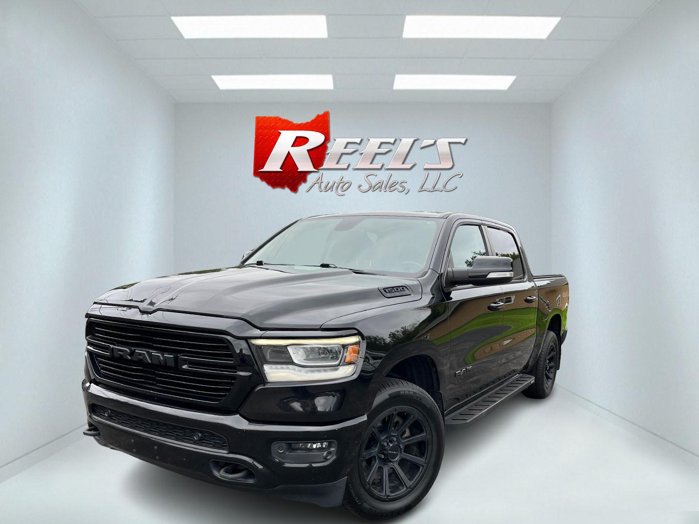2019 Black /Black RAM 1500 Big Horn Crew Cab SWB 4WD (1C6SRFFT1KN) with an 5.7L V8 OHV 16V engine, Automatic transmission, located at 11115 Chardon Rd. , Chardon, OH, 44024, (440) 214-9705, 41.580246, -81.241943 - 2019 Ram 1500 Big Horn Crew Cab 4WD – Blacked-Out HEMI Style with eTorque Efficiency This 2019 Ram 1500 Big Horn Crew Cab 4WD has a sharper, more upscale look than a plain Big Horn. Finished in Diamond Black Crystal Pearl with 20" black aluminum wheels, full LED exterior lighting, and the Night E- Photo#0