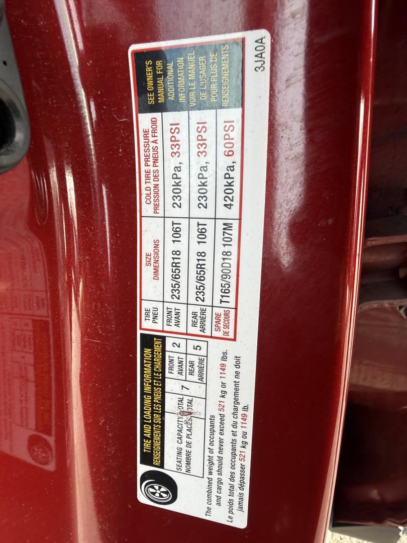 2018 Red /Black Nissan Pathfinder S 4WD (5N1DR2MM8JC) with an 3.5L V6 DOHC 24V engine, Automatic transmission, located at 547 E. Main St., Orwell, OH, 44076, (440) 437-5893, 41.535435, -80.847855 - 2018 Nissan Pathfinder S 4WD – Room for Seven with Fresh Brakes and One-Owner History If you need a three-row SUV that can take the whole family, this 2018 Nissan Pathfinder S 4WD is a practical choice. With room for seven, it is built for school runs, weekend trips, and everyday family life. The- Photo#33