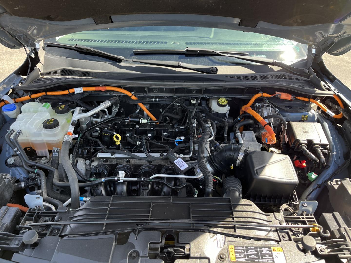 2023 Blue /Black Ford Escape Plug-in Hybrid SE (1FMCU0E19PU) with an 2.5L I4 DOHC 16V HYBRID engine, Automatic transmission, located at 11115 Chardon Rd. , Chardon, OH, 44024, (440) 214-9705, 41.580246, -81.241943 - 2023 Ford Escape Plug-In Hybrid – Efficient Family Crossover with Modern Tech and One-Owner History If you want a compact SUV that saves fuel without giving up everyday comfort, this 2023 Ford Escape Plug-In Hybrid is a strong option. The 2.5L hybrid system delivers a standout 40 MPG combined rat- Photo#13