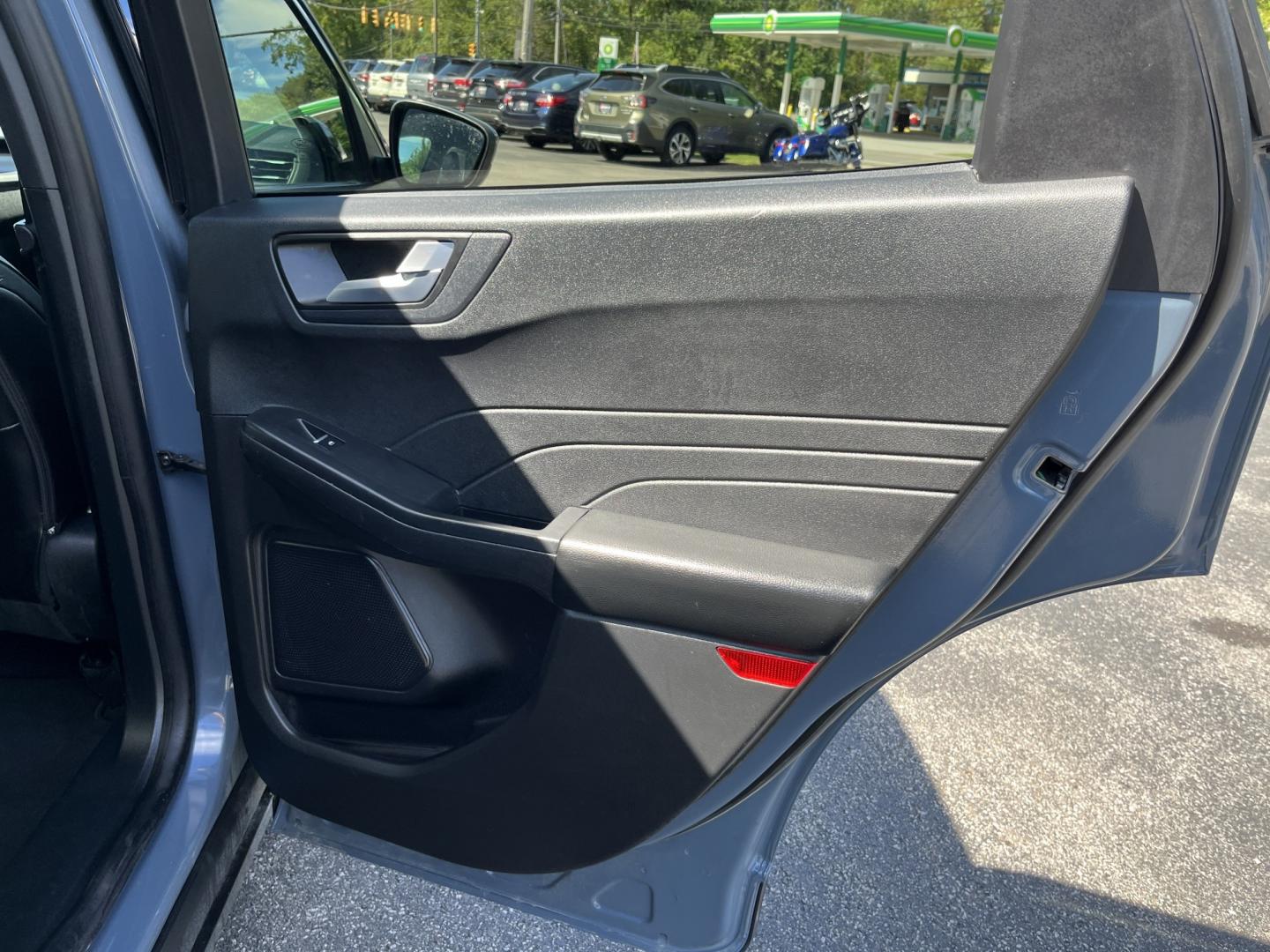 2023 Blue /Black Ford Escape Plug-in Hybrid SE (1FMCU0E19PU) with an 2.5L I4 DOHC 16V HYBRID engine, Automatic transmission, located at 11115 Chardon Rd. , Chardon, OH, 44024, (440) 214-9705, 41.580246, -81.241943 - 2023 Ford Escape Plug-In Hybrid – Efficient Family Crossover with Modern Tech and One-Owner History If you want a compact SUV that saves fuel without giving up everyday comfort, this 2023 Ford Escape Plug-In Hybrid is a strong option. The 2.5L hybrid system delivers a standout 40 MPG combined rat- Photo#31