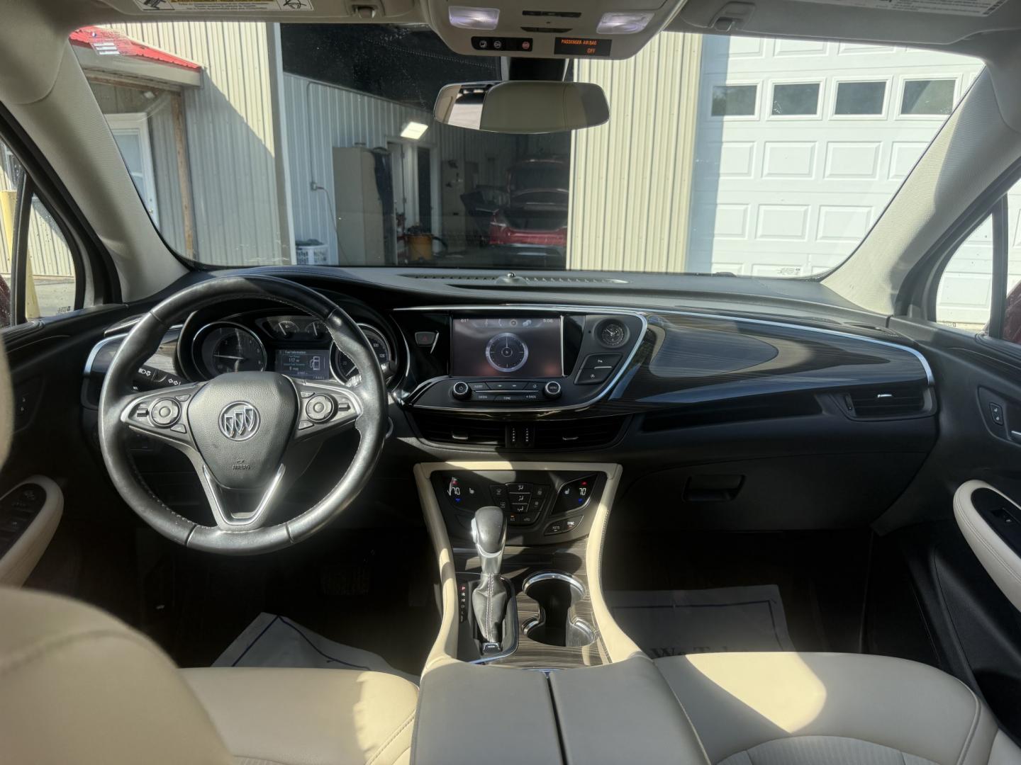 2019 Red /Beige Buick Envision Preferred AWD (LRBFX1SA7KD) with an 2.5L I4 DOHC 24V engine, Automatic transmission, located at 547 E. Main St., Orwell, OH, 44076, (440) 437-5893, 41.535435, -80.847855 - 2019 Buick Envision Preferred AWD – Refined Compact SUV Comfort with Everyday Convenience The Envision is Buick’s more upscale compact SUV, and this 2019 Preferred AWD is a practical way into that quieter, more polished feel. Finished in Agate Red Metallic, with LED daytime running lights and d- Photo#24