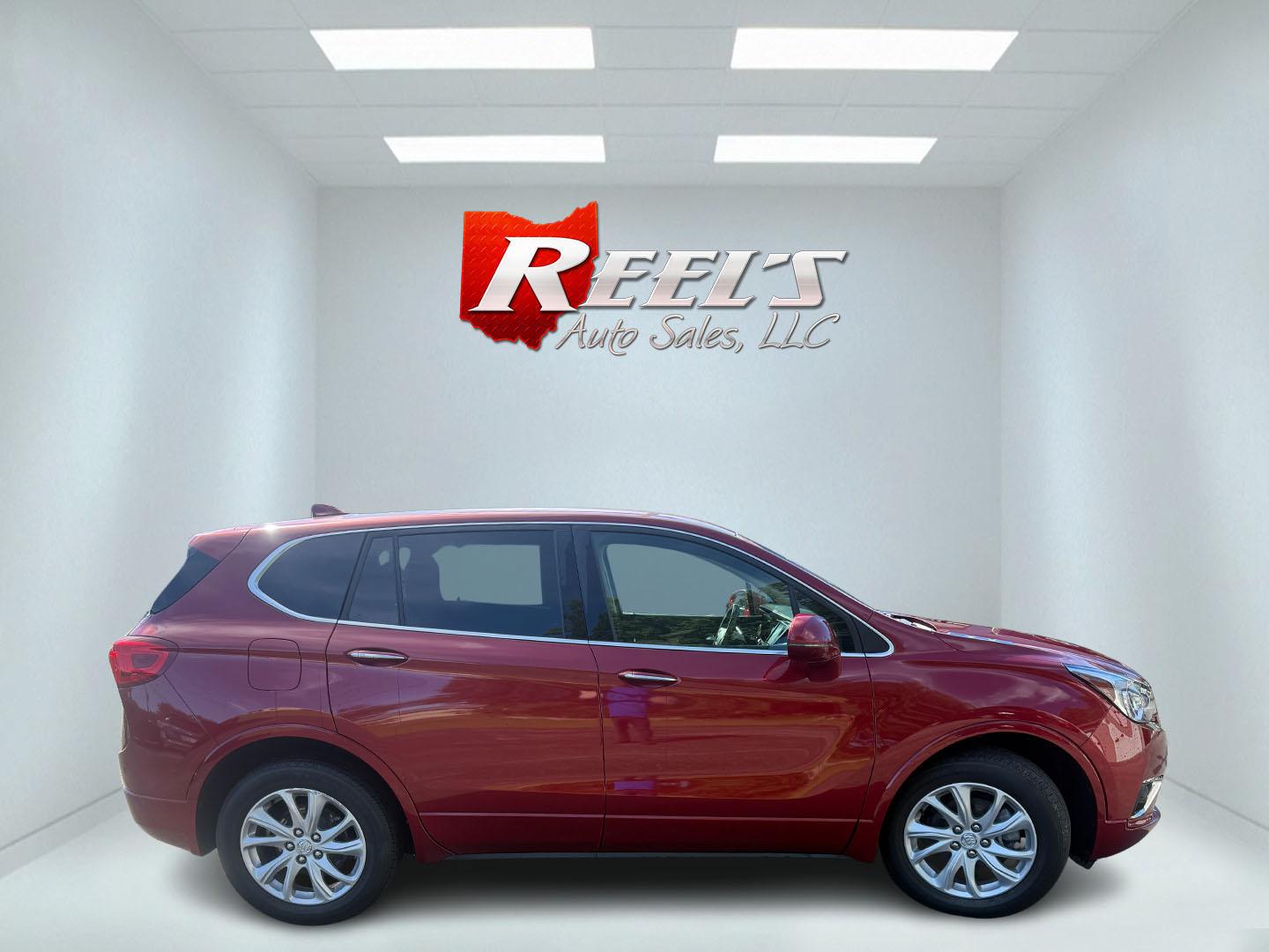 2019 Red /Beige Buick Envision Preferred AWD (LRBFX1SA7KD) with an 2.5L I4 DOHC 24V engine, Automatic transmission, located at 547 E. Main St., Orwell, OH, 44076, (440) 437-5893, 41.535435, -80.847855 - 2019 Buick Envision Preferred AWD – Refined Compact SUV Comfort with Everyday Convenience The Envision is Buick’s more upscale compact SUV, and this 2019 Preferred AWD is a practical way into that quieter, more polished feel. Finished in Agate Red Metallic, with LED daytime running lights and d- Photo#28