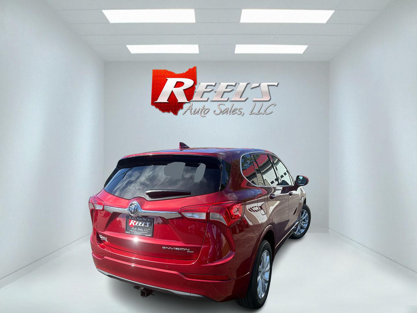 2019 Red /Beige Buick Envision Preferred AWD (LRBFX1SA7KD) with an 2.5L I4 DOHC 24V engine, Automatic transmission, located at 547 E. Main St., Orwell, OH, 44076, (440) 437-5893, 41.535435, -80.847855 - 2019 Buick Envision Preferred AWD – Refined Compact SUV Comfort with Everyday Convenience The Envision is Buick’s more upscale compact SUV, and this 2019 Preferred AWD is a practical way into that quieter, more polished feel. Finished in Agate Red Metallic, with LED daytime running lights and d- Photo#30