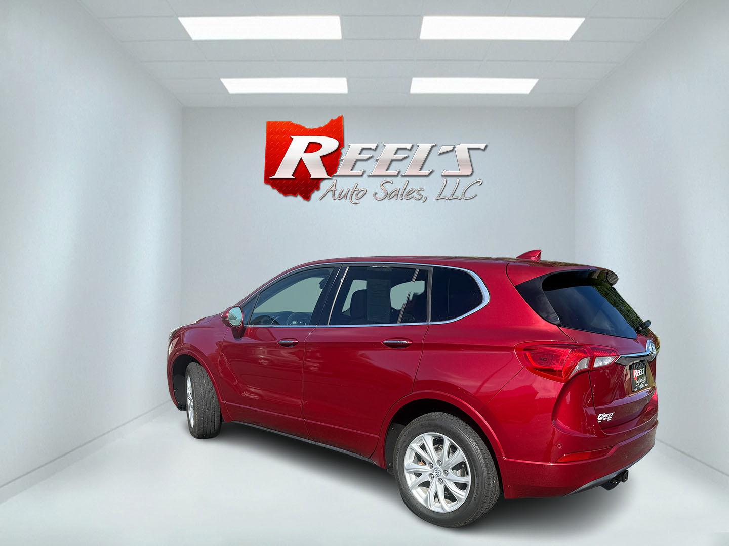 2019 Red /Beige Buick Envision Preferred AWD (LRBFX1SA7KD) with an 2.5L I4 DOHC 24V engine, Automatic transmission, located at 547 E. Main St., Orwell, OH, 44076, (440) 437-5893, 41.535435, -80.847855 - 2019 Buick Envision Preferred AWD – Refined Compact SUV Comfort with Everyday Convenience The Envision is Buick’s more upscale compact SUV, and this 2019 Preferred AWD is a practical way into that quieter, more polished feel. Finished in Agate Red Metallic, with LED daytime running lights and d- Photo#32
