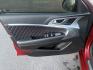 2019 Red /Black Genesis G70 Advance AWD (KMTG44LA2KU) with an 2.0L I4 DOHC 16V Turbo engine, Automatic transmission, located at 547 E. Main St., Orwell, OH, 44076, (440) 437-5893, 41.535435, -80.847855 - 2019 Genesis G70 Advance AWD – The Sedan That Makes the Drive Feel Like the Point Some cars get you there. This one makes you look forward to the trip. The 2019 Genesis G70 Advance AWD was built to go after the German sport sedans, and it has the presence to match. Finished in Havana Red on 19" g- Photo#8